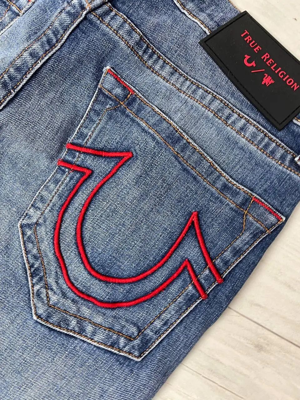 True Religion Vintage True Religion Manchester United Denim Jeans Japan Size US 30 / EU 46 - 17 Thumbnail