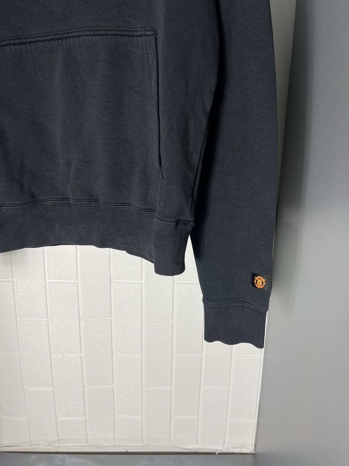 Nike × Vintage VERY RARE NIKE FC MANCHESTER UNITED ENGLAND SOCCER HOODIE Size US S / EU 44-46 / 1 - 3 Thumbnail