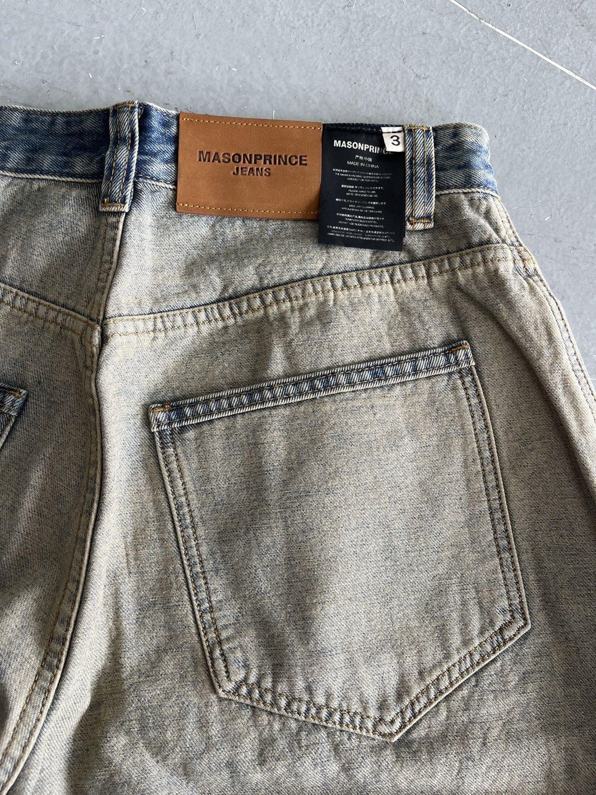 Other Mason Prince Mud Wash Jeans (unisex) Size US 32 / EU 48 - 7 Thumbnail