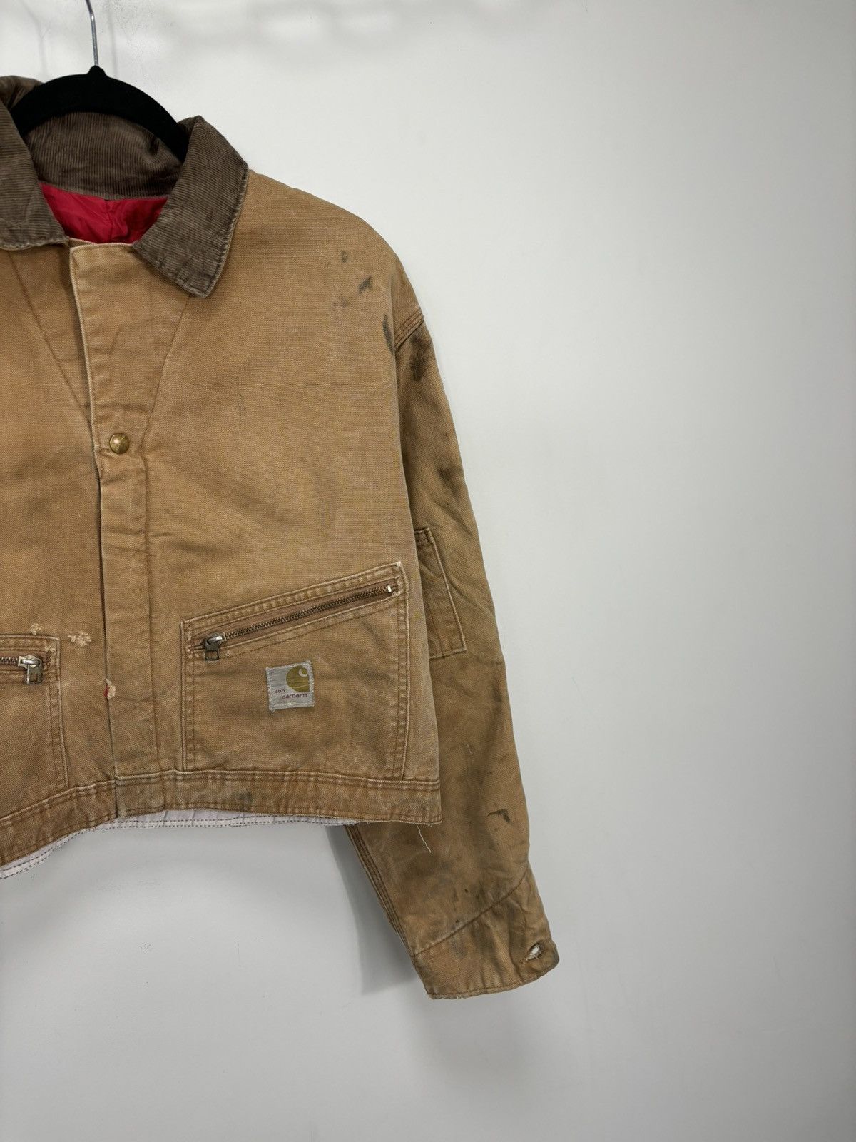 Carhartt Vintage Carhartt 80s USA Boxy Fit Cropped Detroit Jacket Size US L / EU 52-54 / 3 - 4 Thumbnail