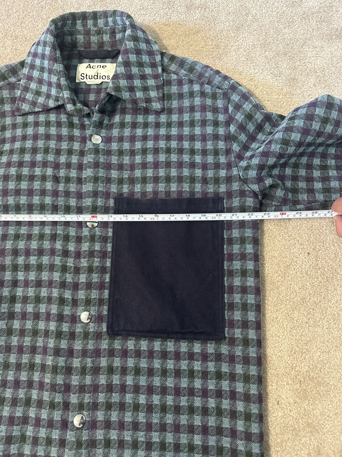 Acne Studios Acne Studios Wool Shirt Jacket Size US L / EU 52-54 / 3 - 6 Thumbnail