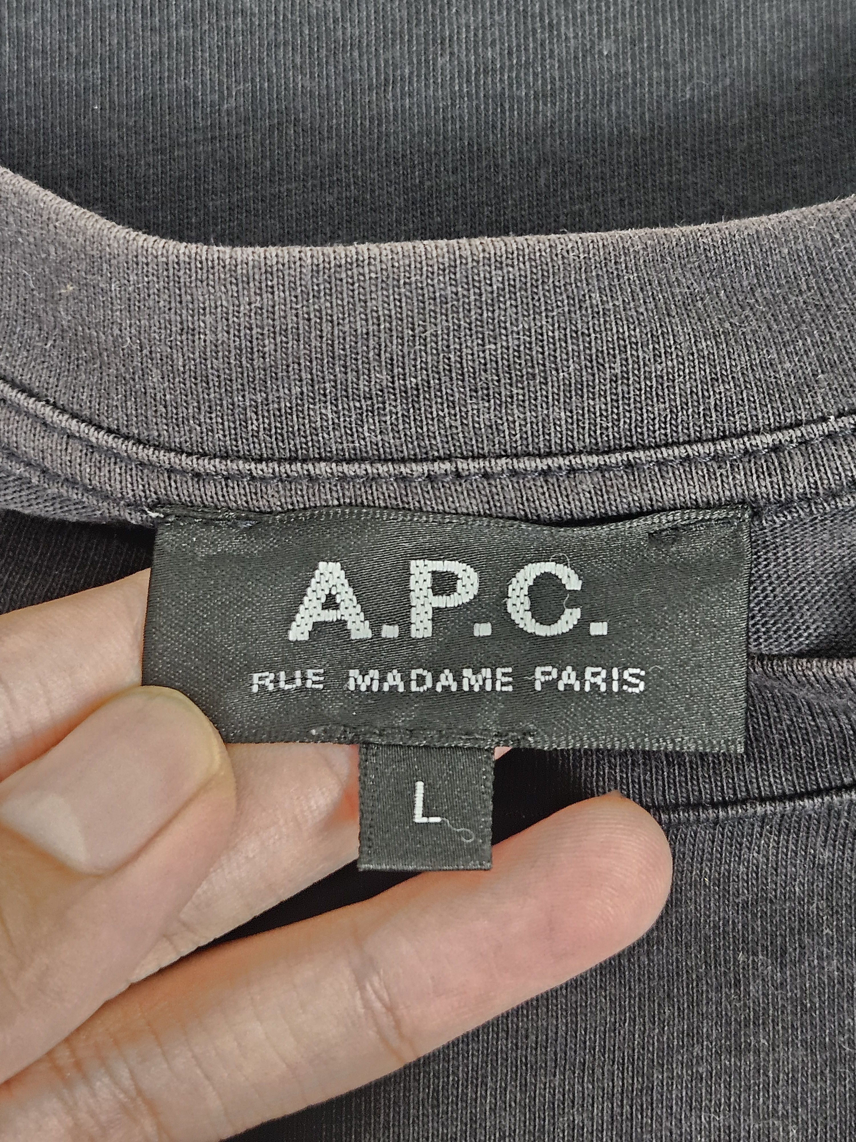 A.P.C. APC Rue Madame Paris shirt Size US L / EU 52-54 / 3 - 4 Thumbnail