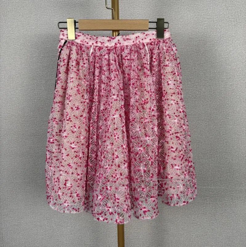 Fendi Fendi Pink Polyester Women's Half Skirt . Size 23" - 2 Thumbnail