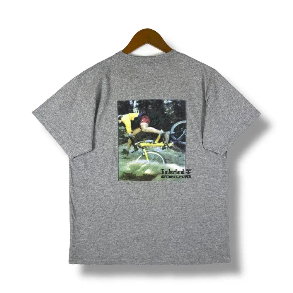 Timberland Vintage 00's TIMBERLAND PERFORMANCE Mountain Bike Graphic Size US S / EU 44-46 / 1 - 1 Thumbnail