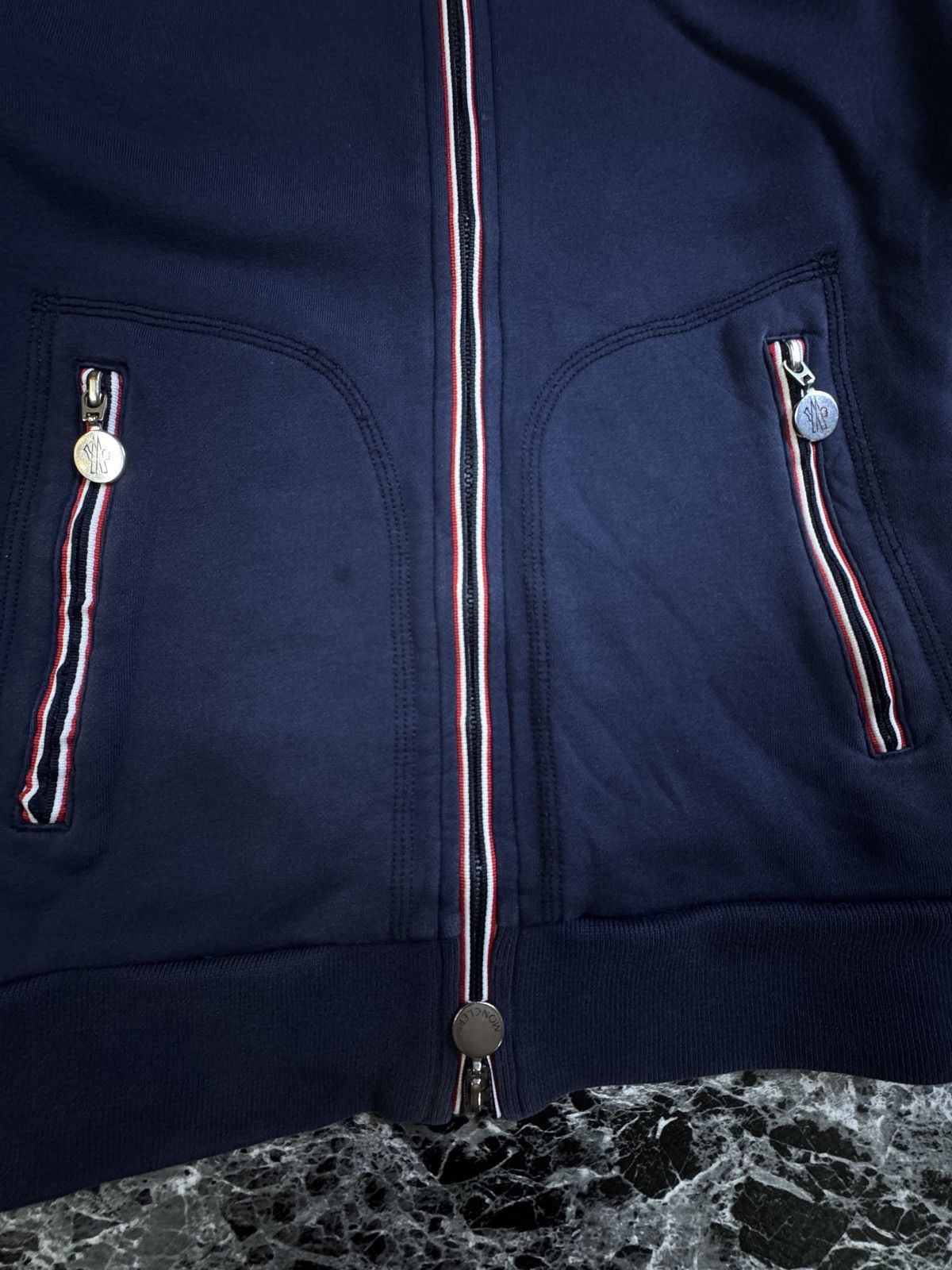 Moncler Moncler Zip sweatshirt sweater Size US S / EU 44-46 / 1 - 2 Thumbnail