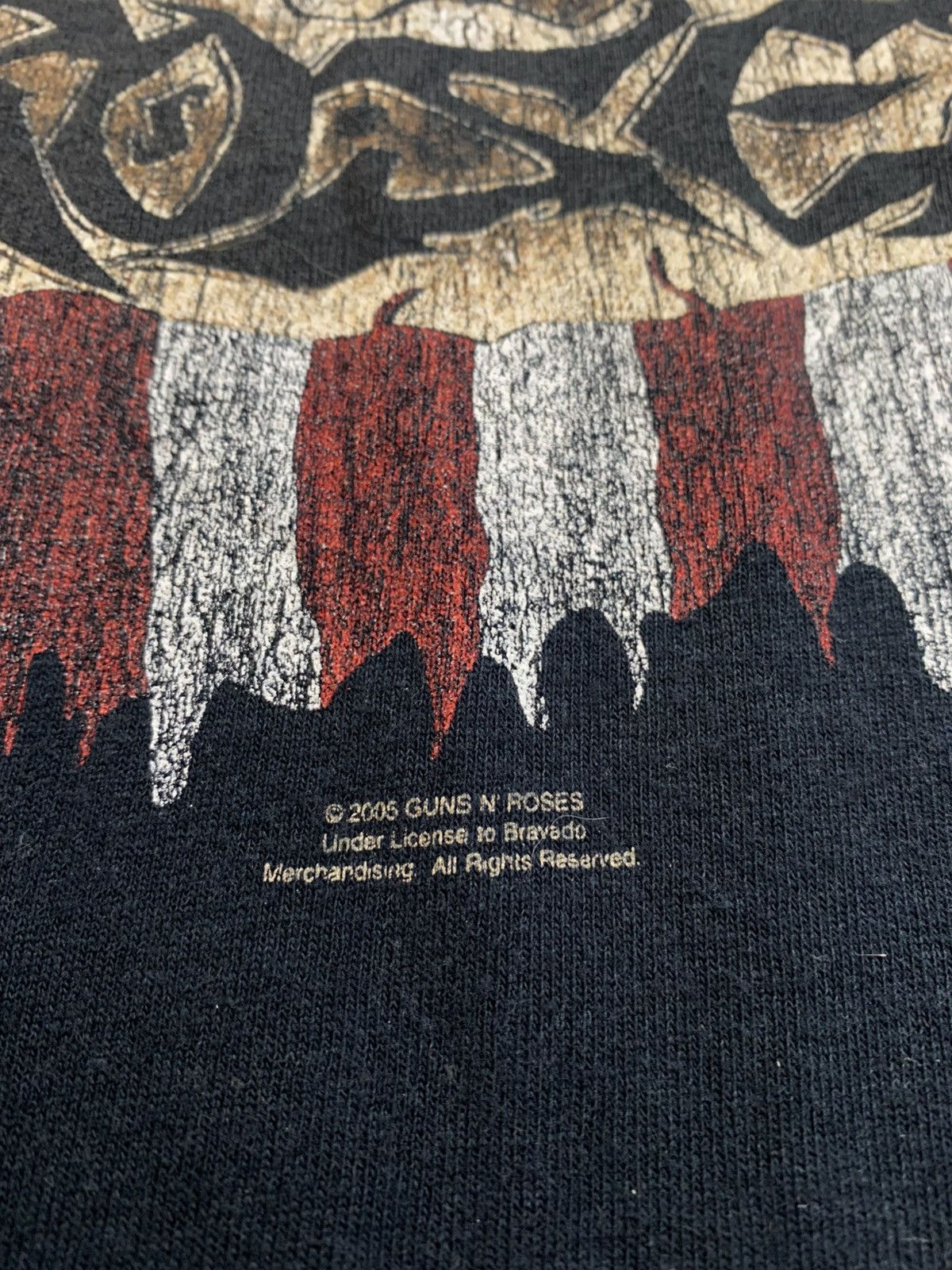Band Tees × Fruit Of The Loom × Guns N' Roses Vintage 2005 Guns n Roses Use your illusion t-shirt Size US XL / EU 56 / 4 - 3 Thumbnail