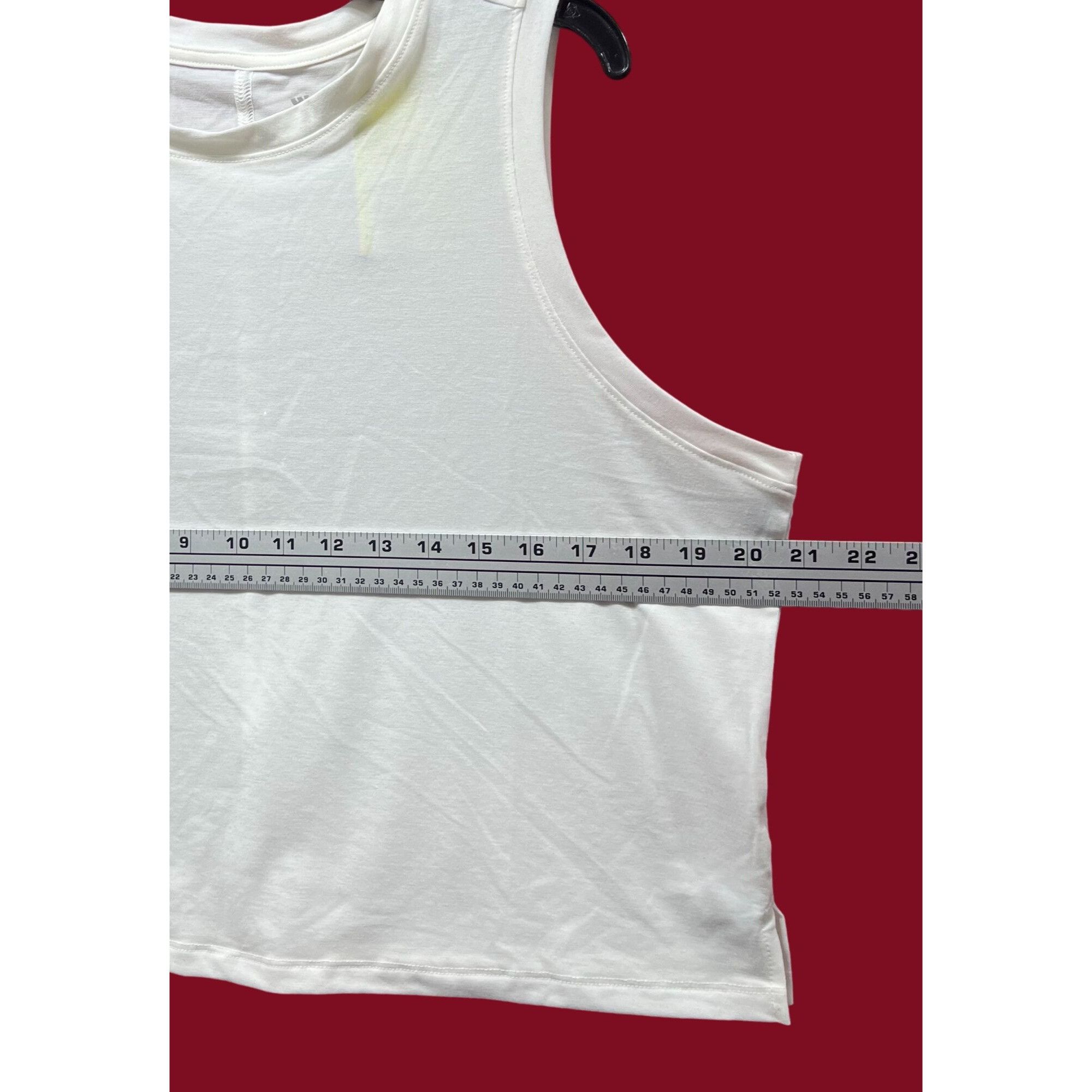 Other All In Motion - Women's Athletic Tank Top - White - Large Size L / US 10 / IT 46 - 3 Thumbnail