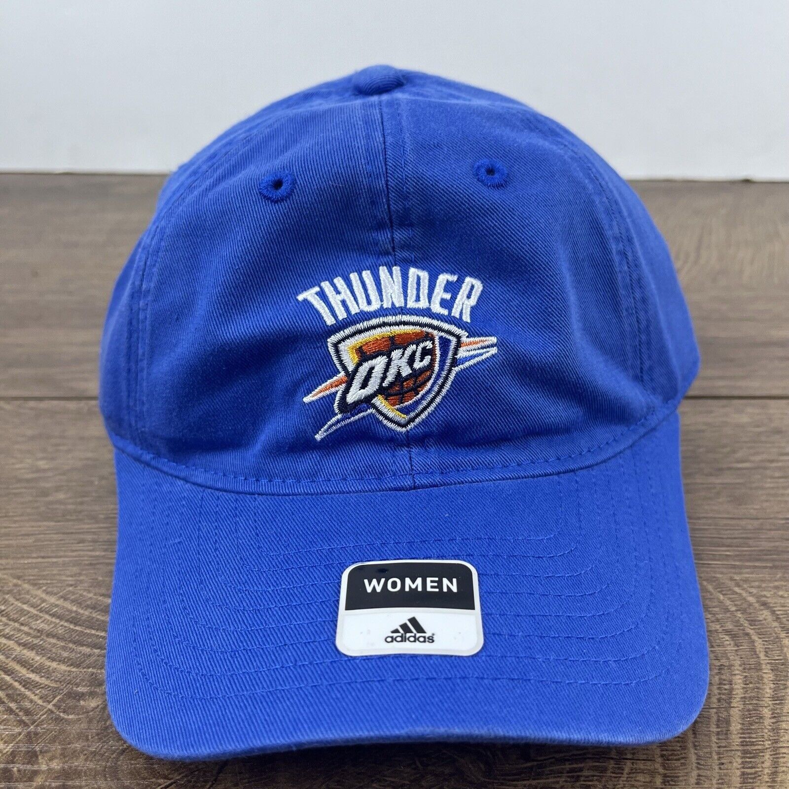 Adidas Oklahoma City Thunder Hat Adidas Womens Blue Cap Adjustable Size ONE SIZE - 3 Thumbnail
