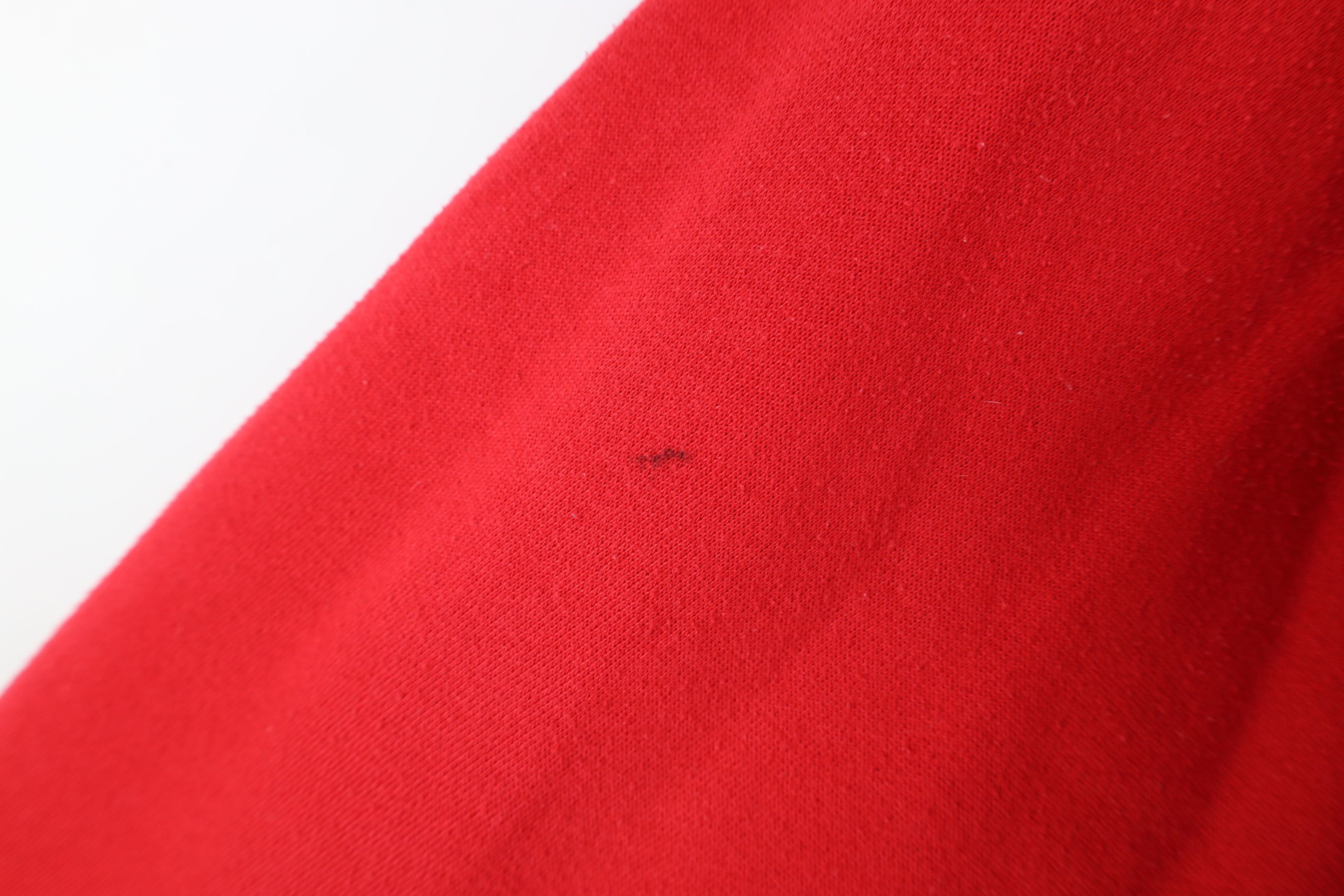 Vintage Vintage 90s Cat Dog Piano Night Gown Sweatshirt Red Size M / US 6-8 / IT 42-44 - 6 Thumbnail