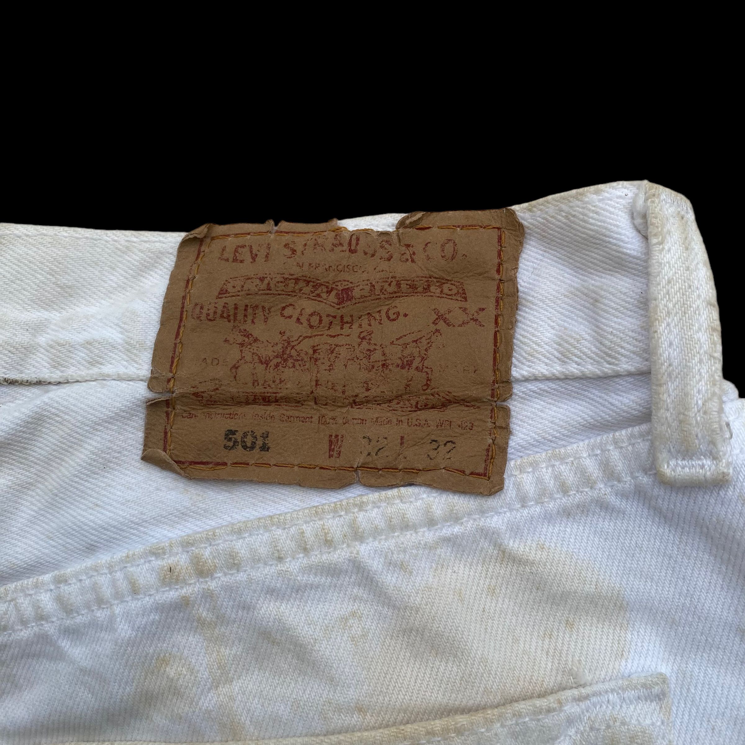 Levi's Vintage LEVI’S 501 Dirty Soil Style Denim Pants Made in USA Size US 31 - 7 Thumbnail