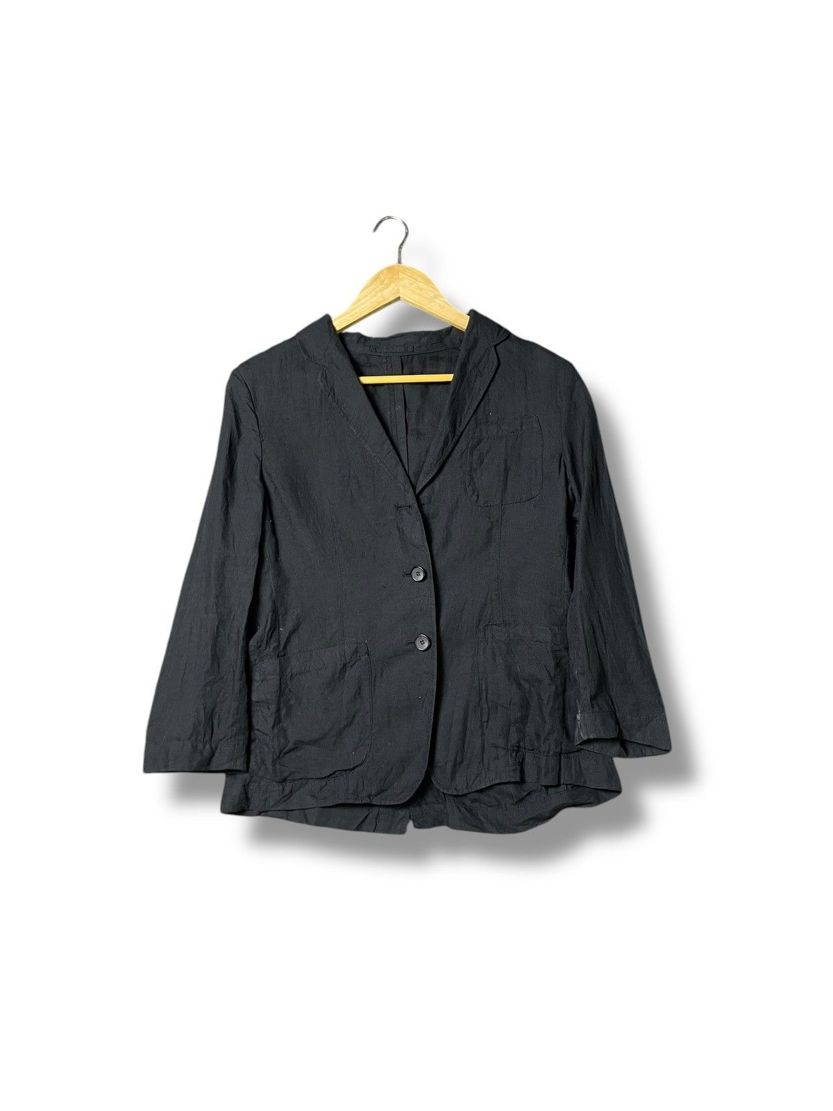 Japanese Brand × Uniqlo × Vintage Uniqlo Ines De La Fressange Jacket (50) Size US M / EU 48-50 / 2 - 1 Thumbnail