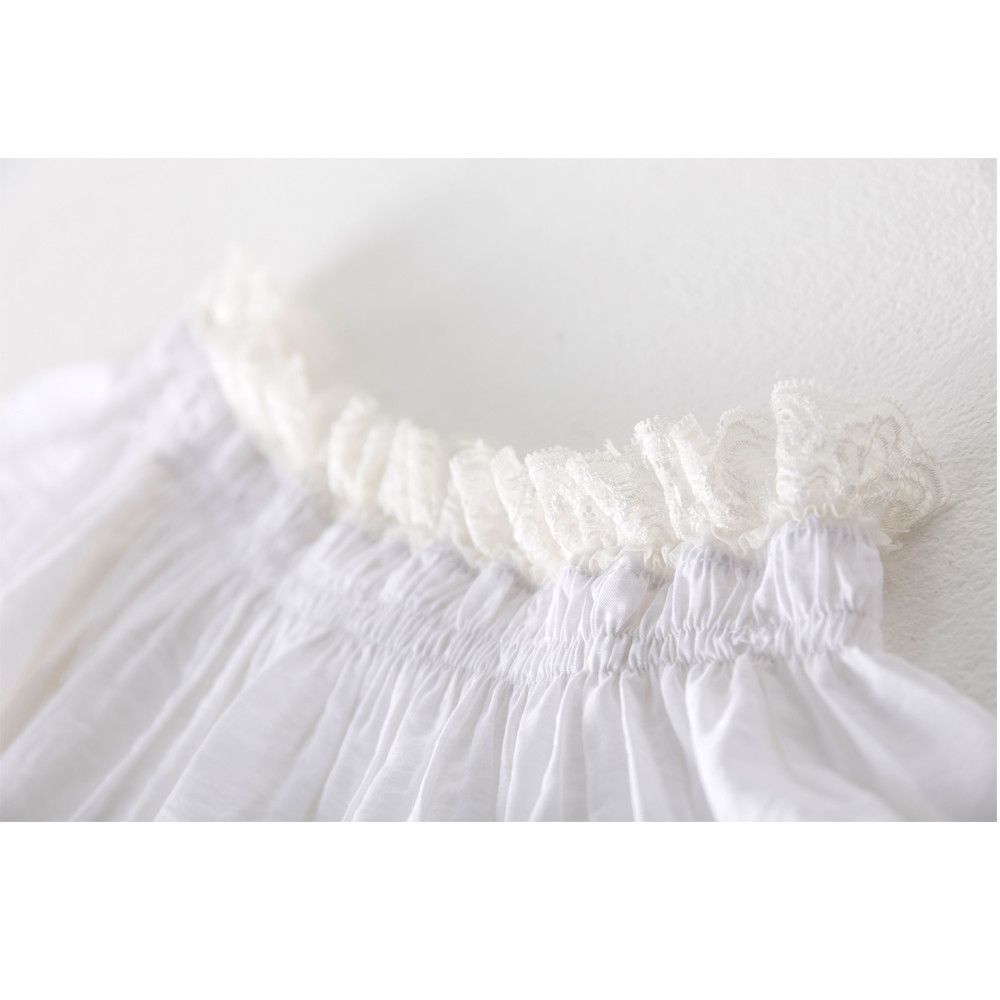 Other Tunic tops tencel blouse short sleeve for women white Size M / US 6-8 / IT 42-44 - 2 Thumbnail