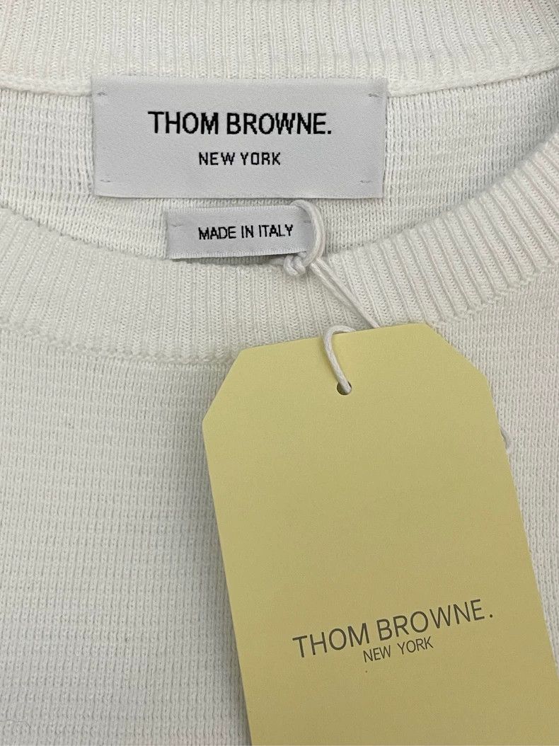 Thom Browne Thom Browne Round neck knit Size US M / EU 48-50 / 2 - 5 Thumbnail