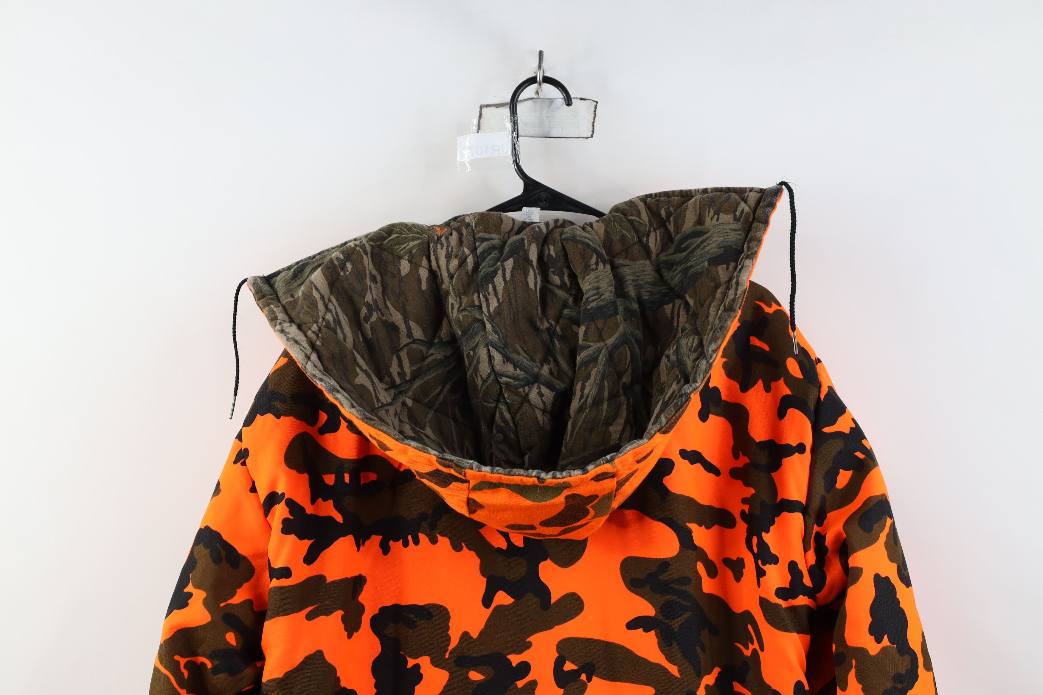 Vintage Vintage 90s Streetwear Reversible Camouflage Parka Jacket Size US L / EU 52-54 / 3 - 16 Thumbnail