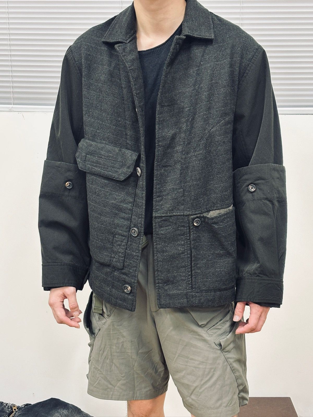 Ziggy Chen Ziggy Chen 21aw Detachable Oversleeves Worker Jacket Size US L / EU 52-54 / 3 - 1 Thumbnail