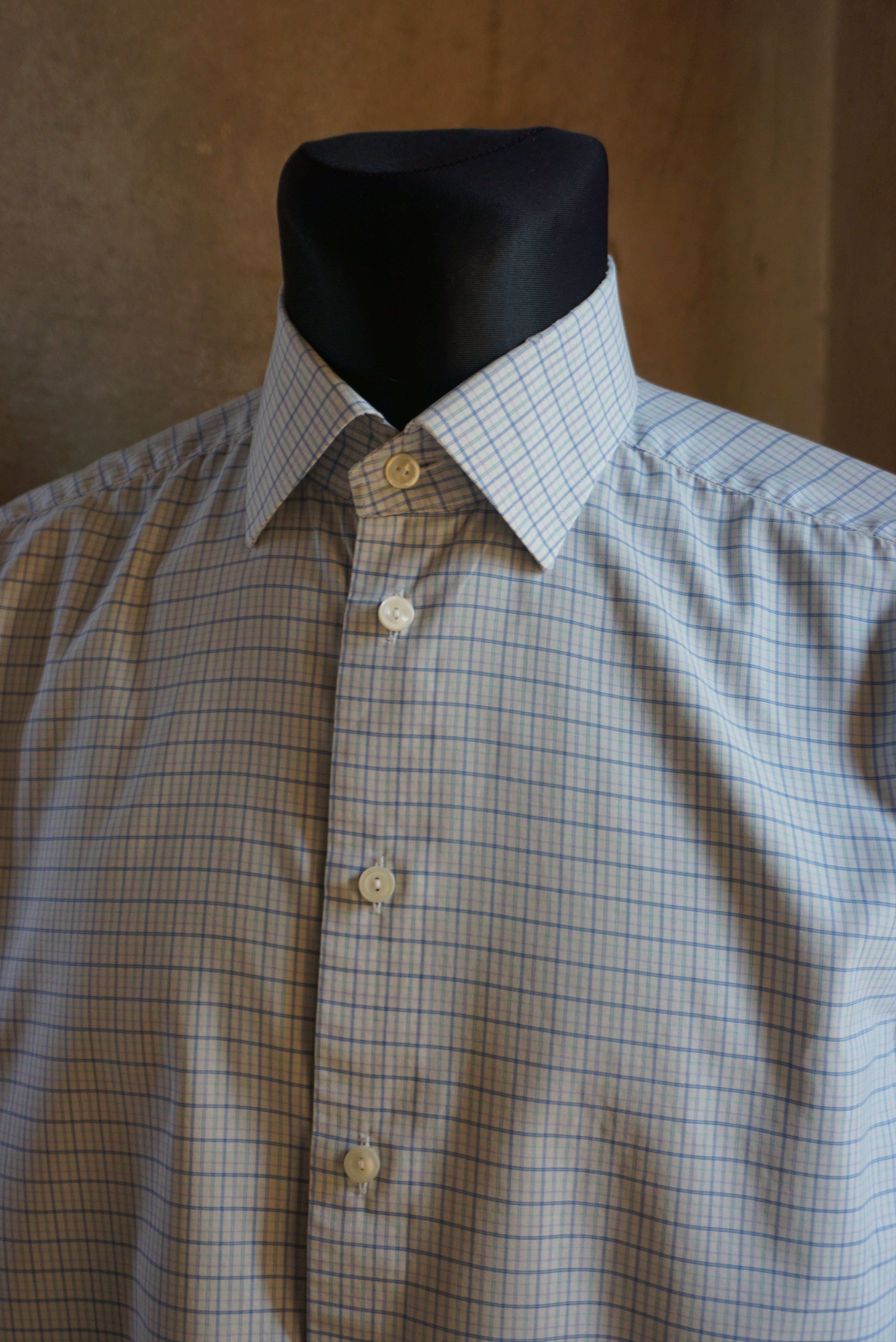 Eton ETON slim fit checked shirt 16.5" 42 cm formal business Size US L / EU 52-54 / 3 - 7 Thumbnail