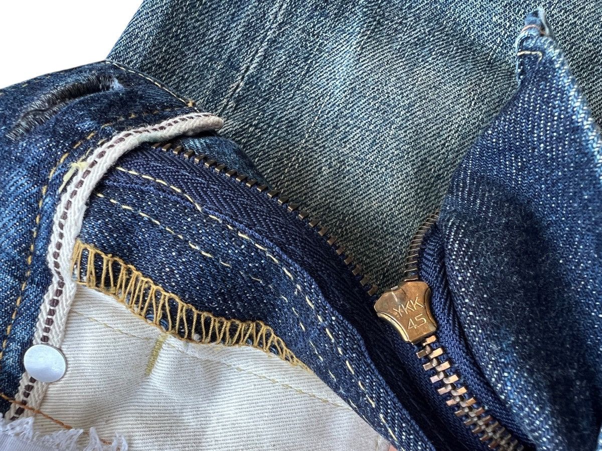 Visvim Visvim Selvedge Mudwash Distressed Denim Jeans 30x31 Size US 30 / EU 46 - 16 Thumbnail