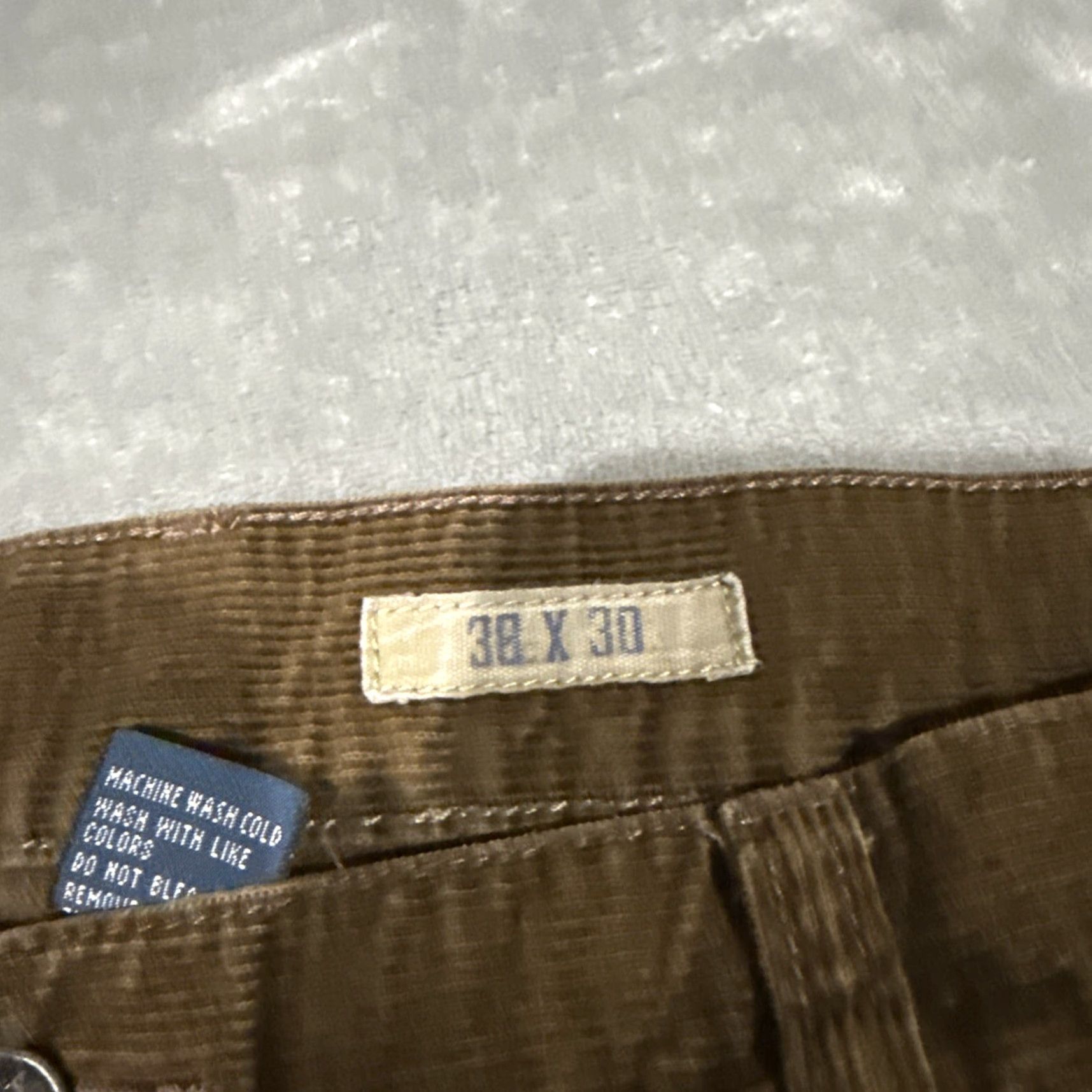 Polo Ralph Lauren Polo Ralph Lauren Pants Men's 38x30 Brown Corduroy 5-Pocket 650 Straight Fit Chino Corduroy Straight Mens Brown Polo Ralph Lauren 5-Pocket Pants 38x30 Size US M / EU 48-50 / 2 - 2 Thumbnail