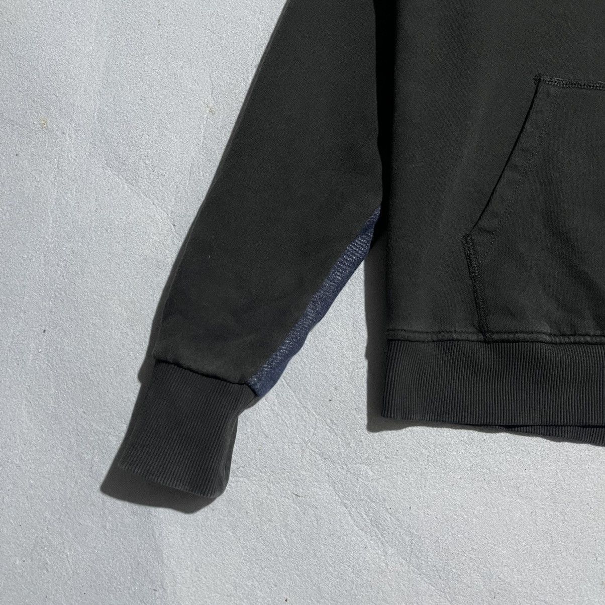 G-Star G-Star RAW Black Hoodie with Denim Sleeves – Size L Size US L / EU 52-54 / 3 - 5 Thumbnail