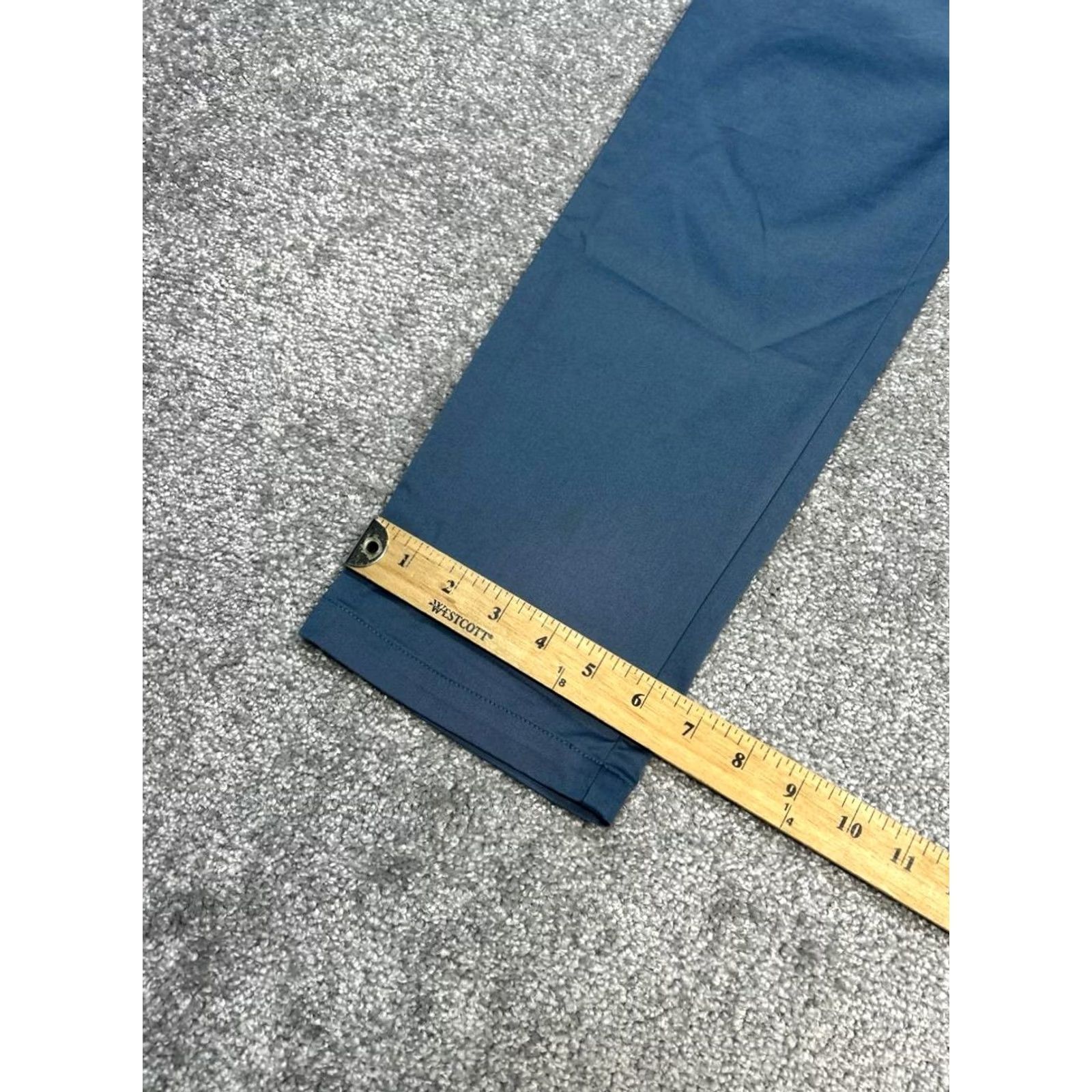 Banana Republic Banana Republic Chino Pants Mens 31 Blue Cotton Mid Rise Stretch Straight Leg Size US 31 - 6 Thumbnail