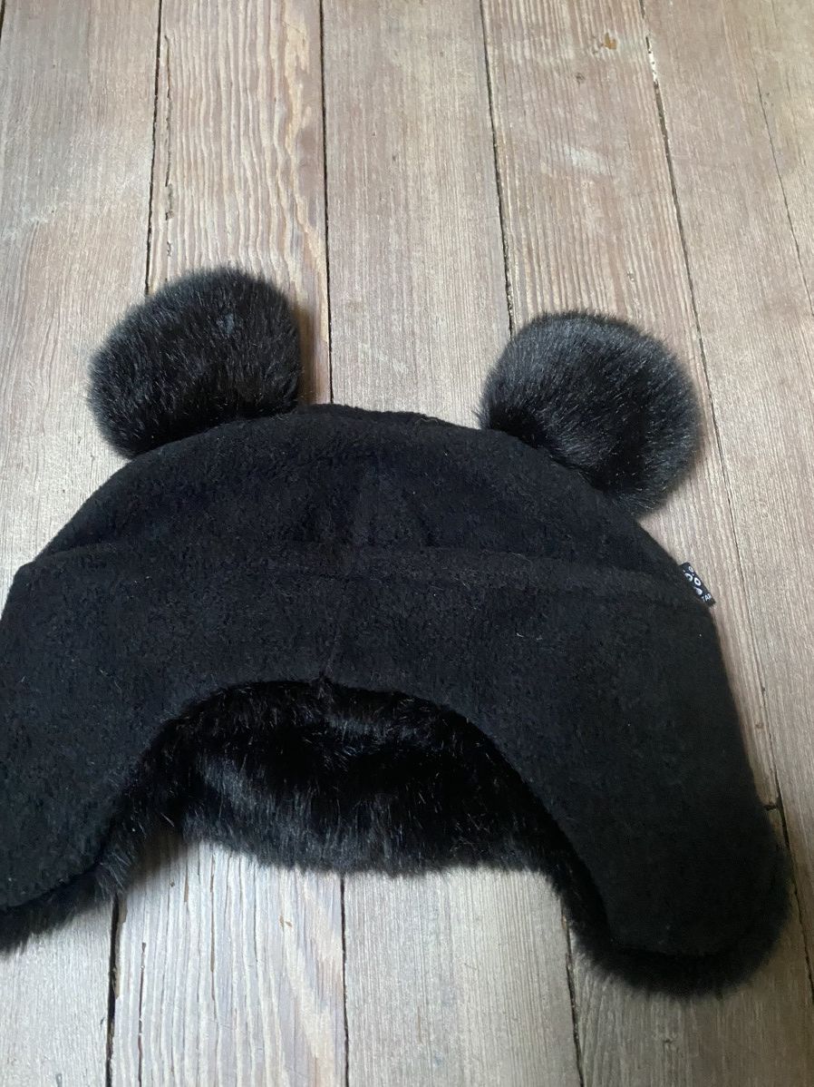 Japanese Brand BEAR SKULL FUR BEANIE W EARS Size ONE SIZE - 2 Thumbnail