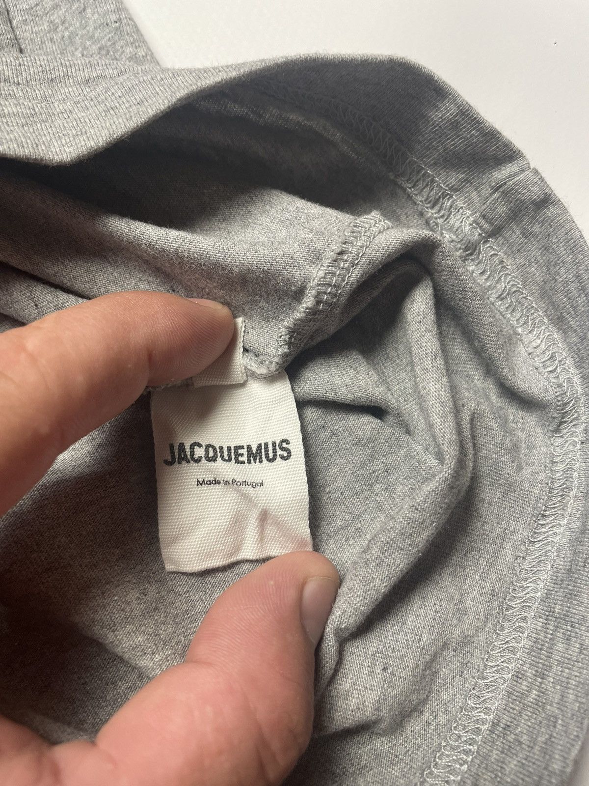 Jacquemus Jaquemus Logo t shirt Size L / US 10 / IT 46 - 4 Thumbnail