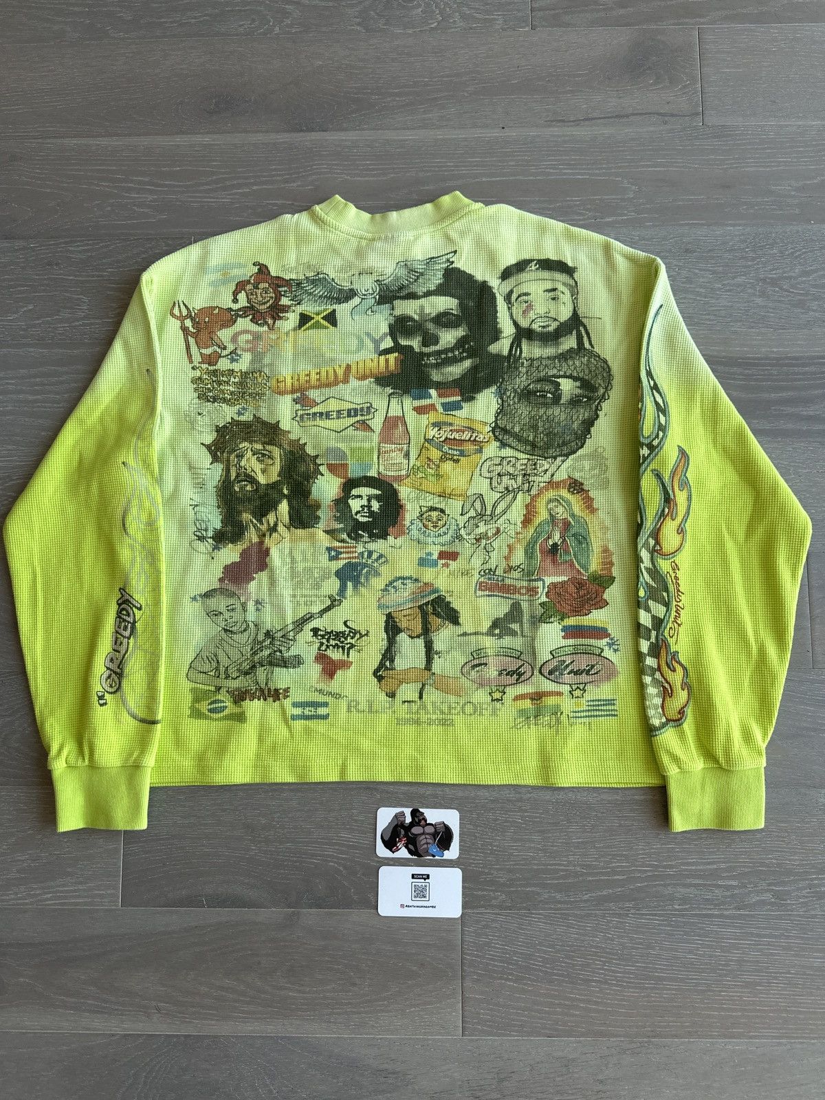 Greedy Unit Greedy Unit All Over Print Thermal Green Size US M / EU 48-50 / 2 - 3 Thumbnail