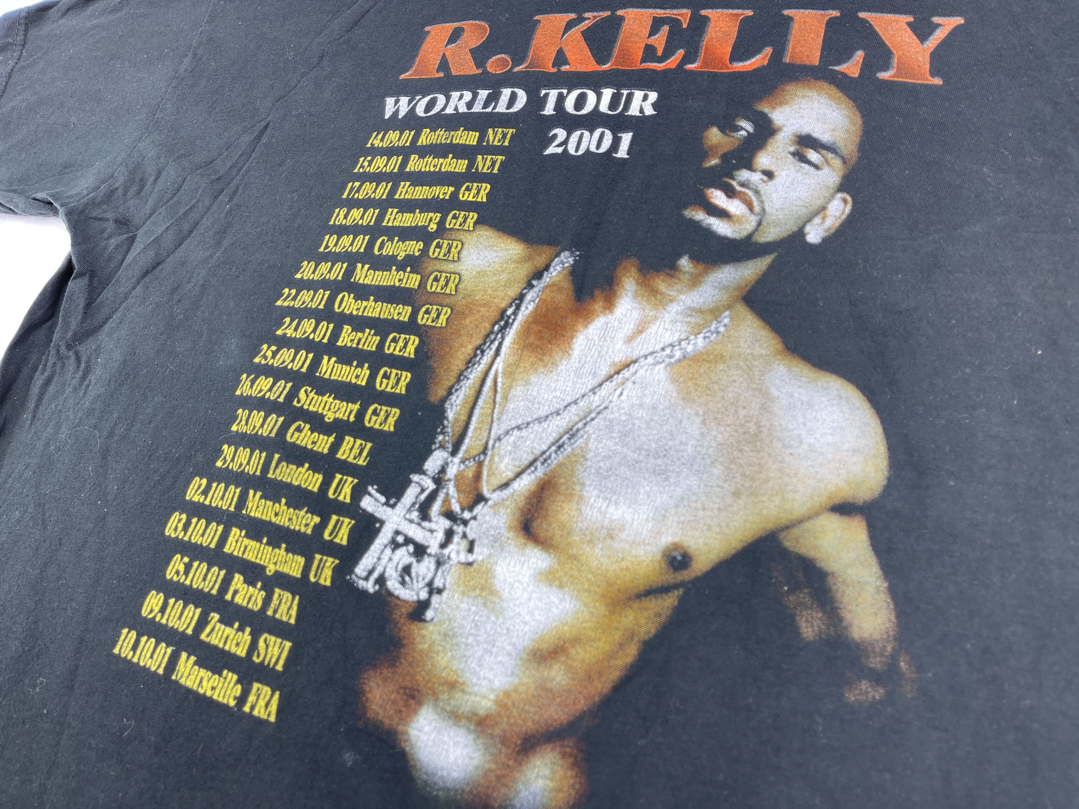 Rap Tees × Vintage R Kelly t-shirt, The TP-2.com Tour 2001, vintage, 2 SIDED XL Size US XL / EU 56 / 4 - 10 Thumbnail