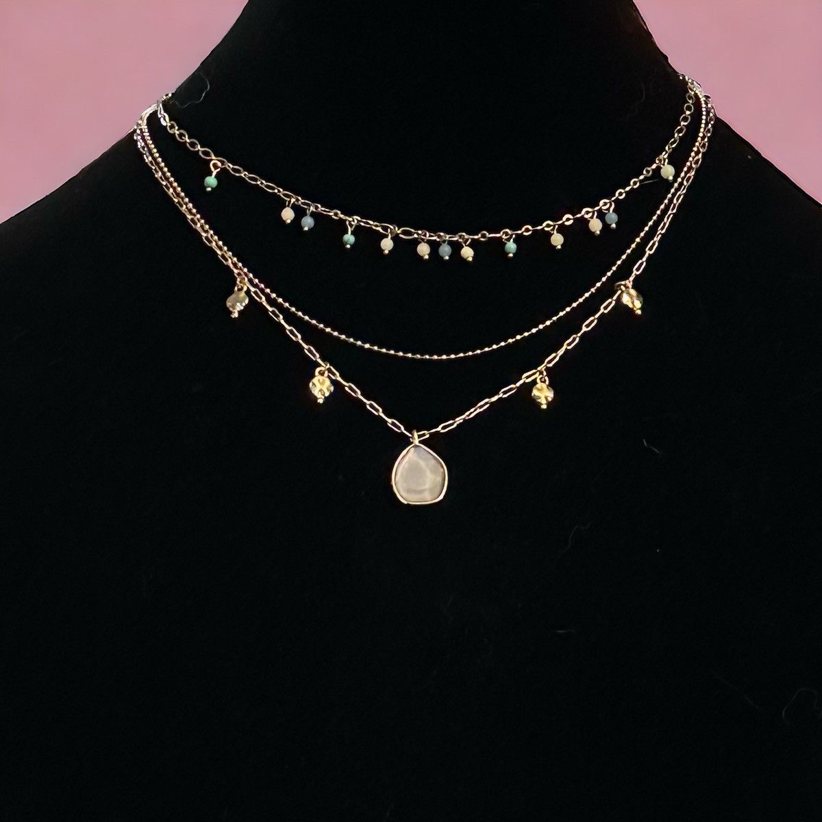 Other Halogen layered charm necklace Size ONE SIZE - 1 Thumbnail