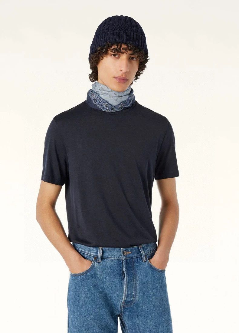 Loro Piana LORO PIANA Men's short-sleeved T-shirt Size US M / EU 48-50 / 2 - 4 Thumbnail