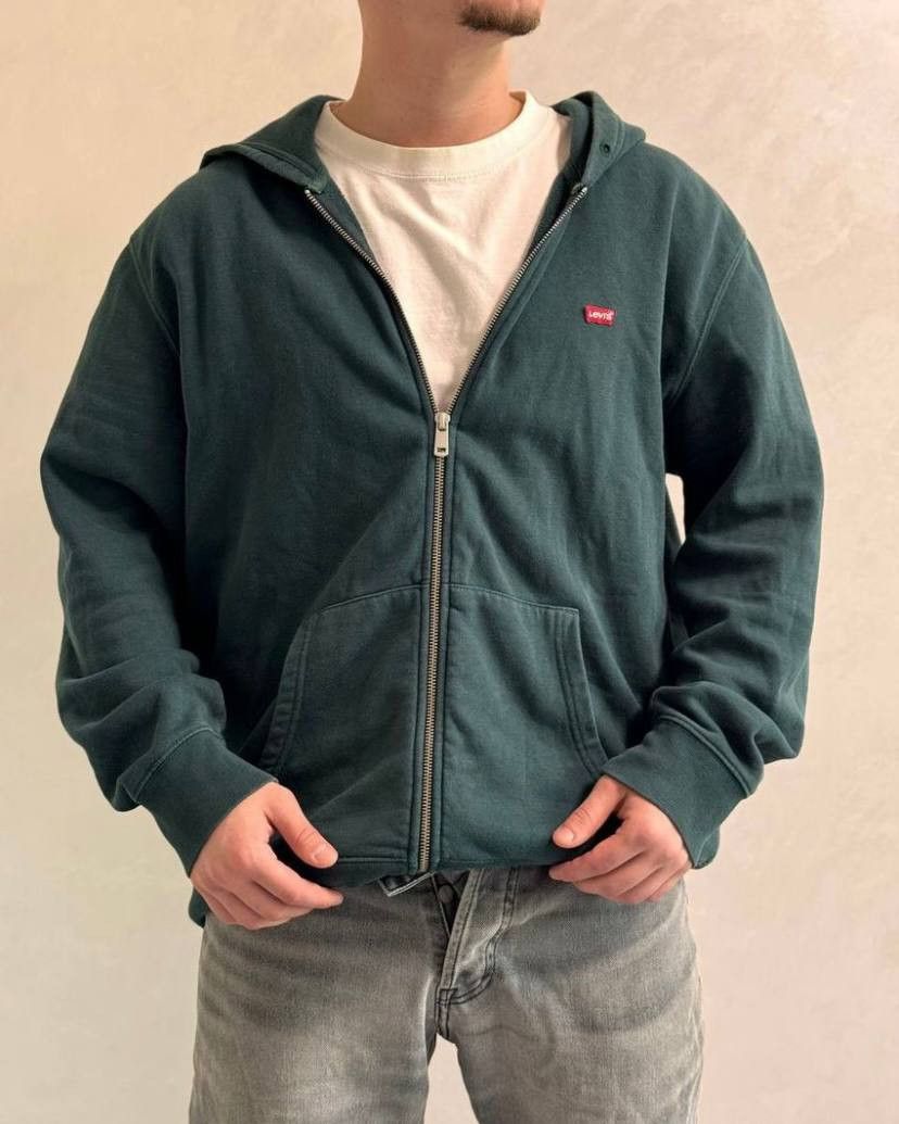 Levi's × Levi's Vintage Clothing × Vintage Levi`s Hoodie Oversized Faded Rare Distressed Size US L / EU 52-54 / 3 - 2 Thumbnail