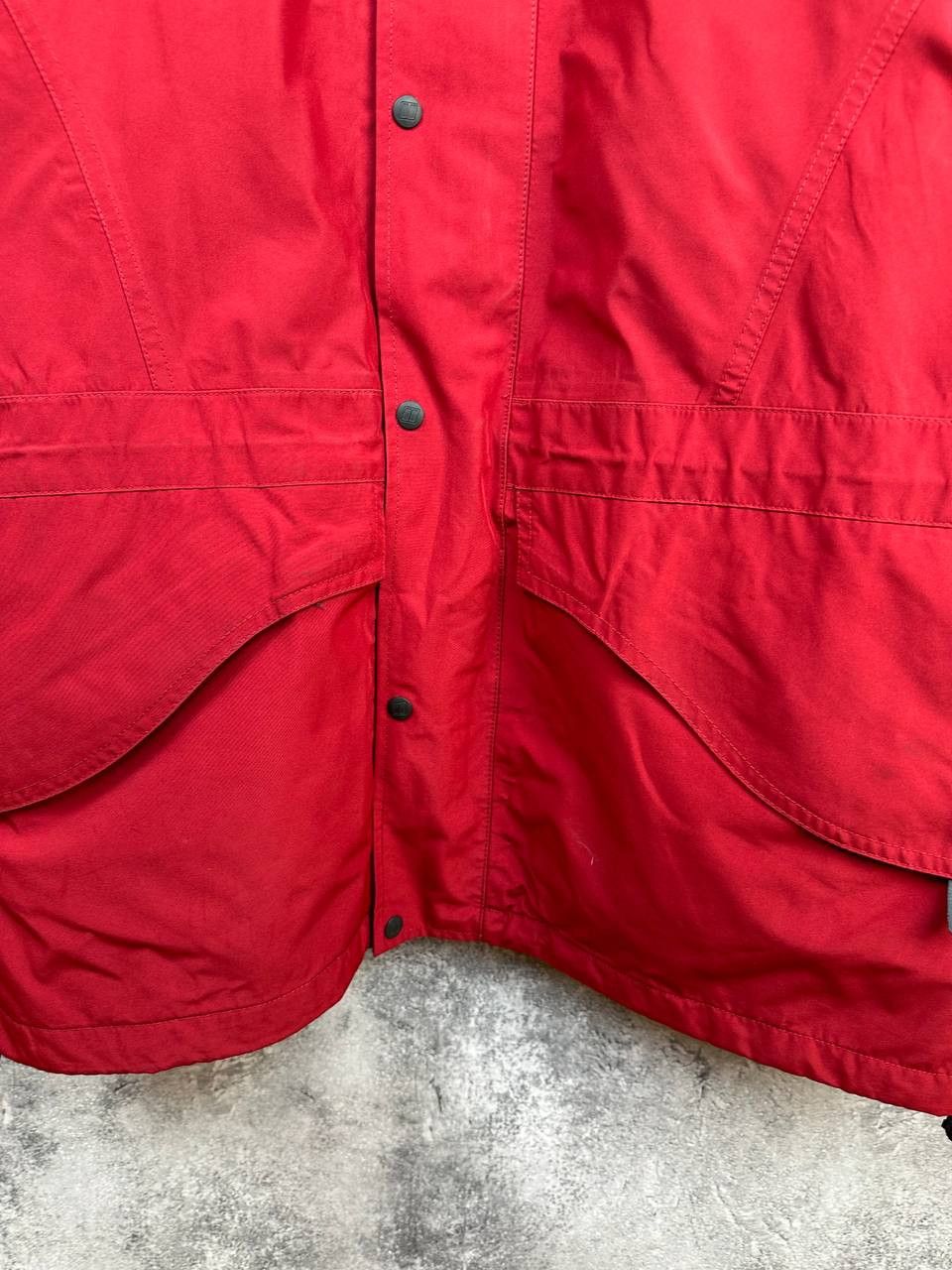 Berghaus Berghaus Gore-Tex Hooded Outdoor Jacket Red Waterproof Size XL / US 12-14 / IT 48-50 - 7 Thumbnail