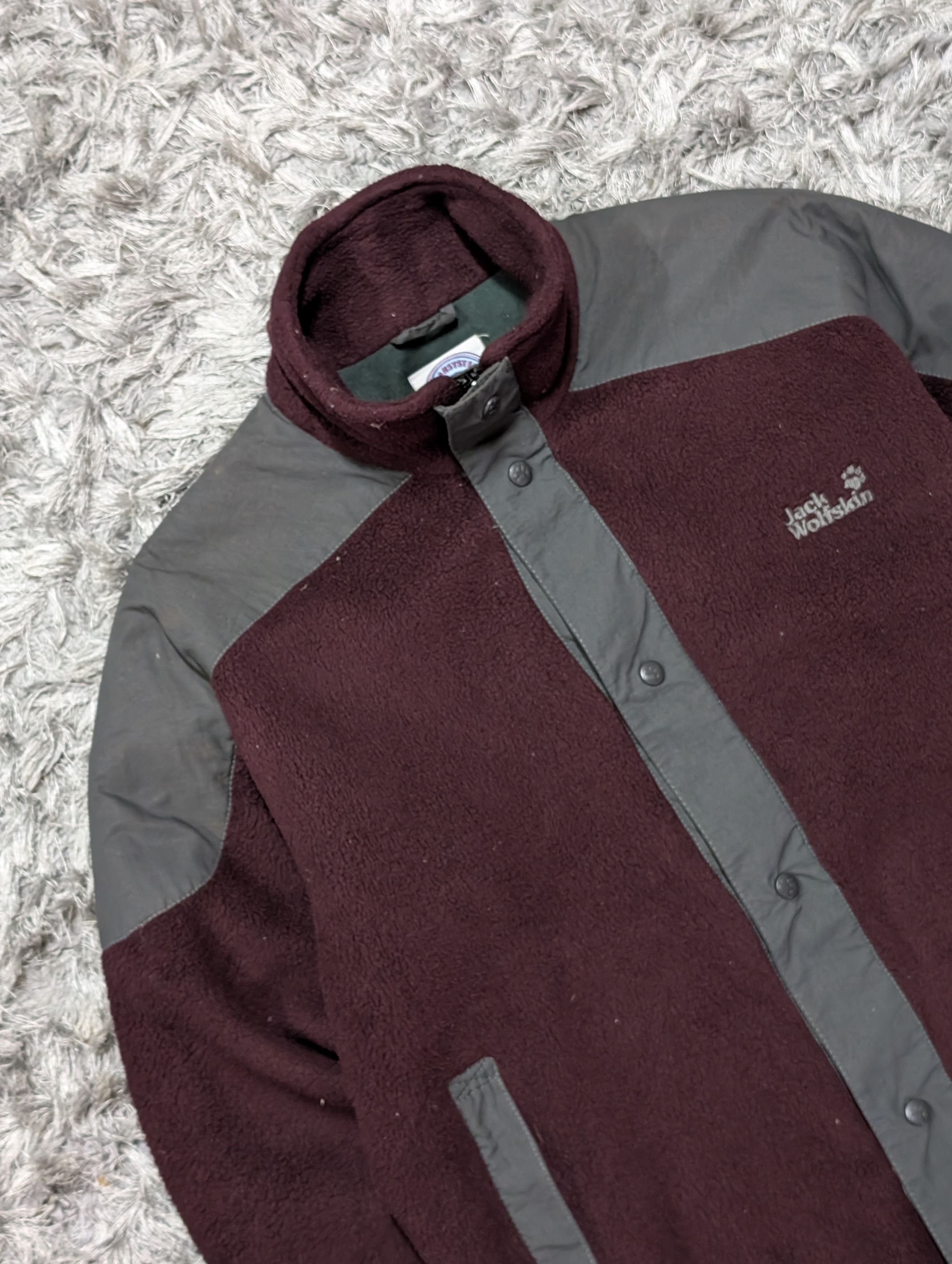 Jack Wolfskin Jack Wolfskins Mens Fleece Jacket Button On Winter Coat Size US S / EU 44-46 / 1 - 4 Thumbnail