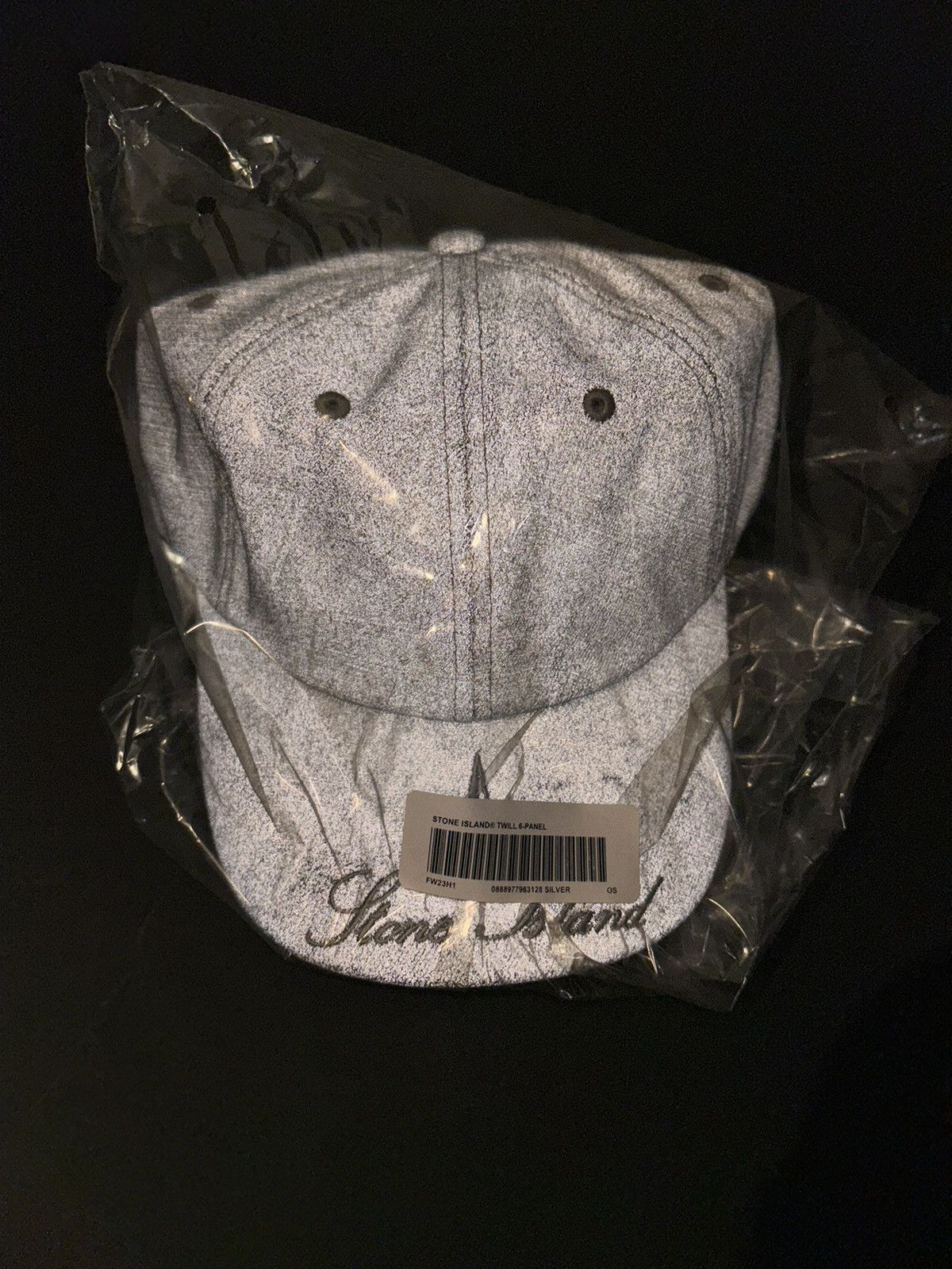 Supreme Supreme x Stone Island Twill 6 panel hat cap reflective