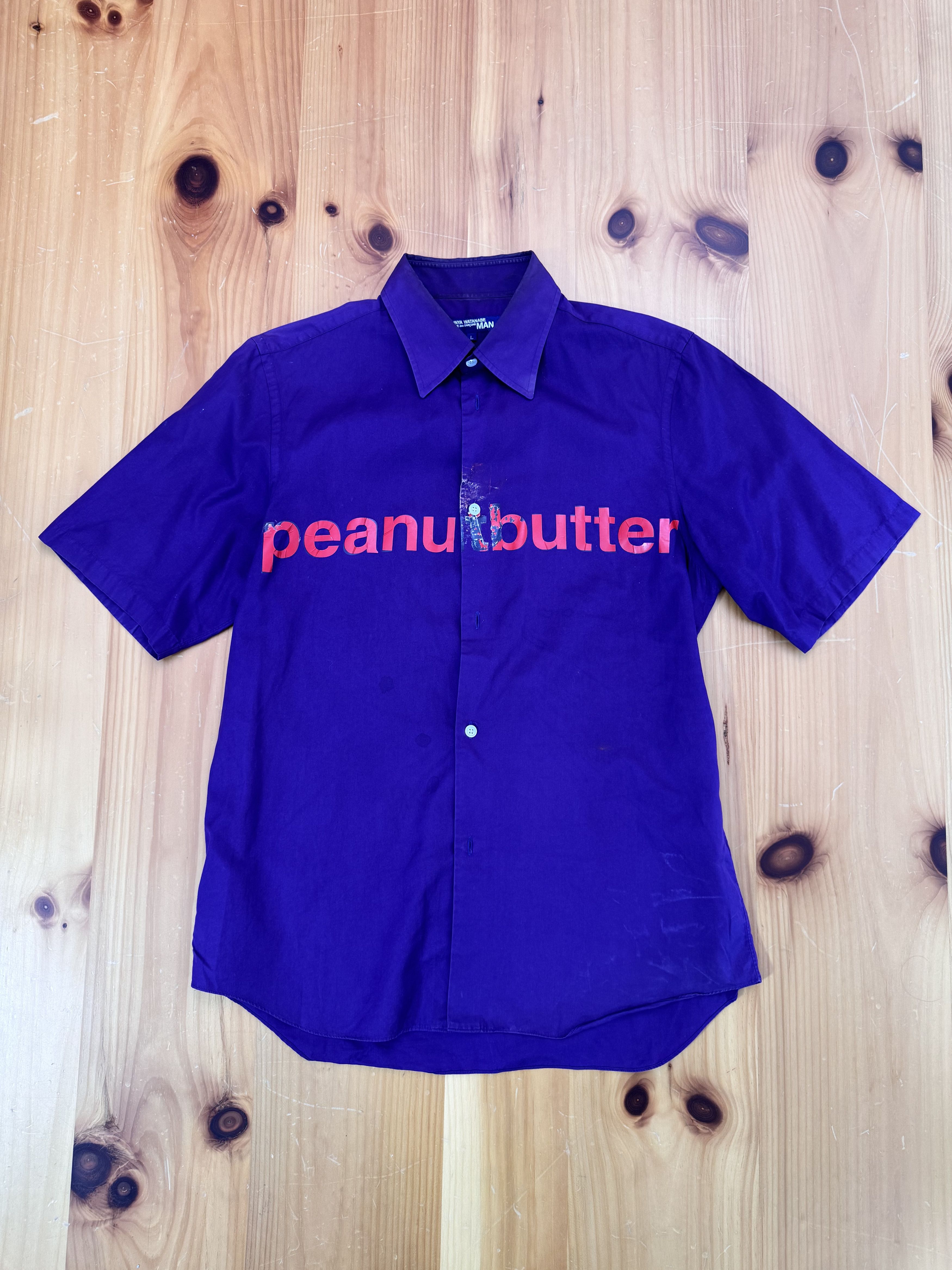 Junya Watanabe Rare Junya Watanabe Peanut Butter Shirt Size US M / EU 48-50 / 2 - 1 Thumbnail