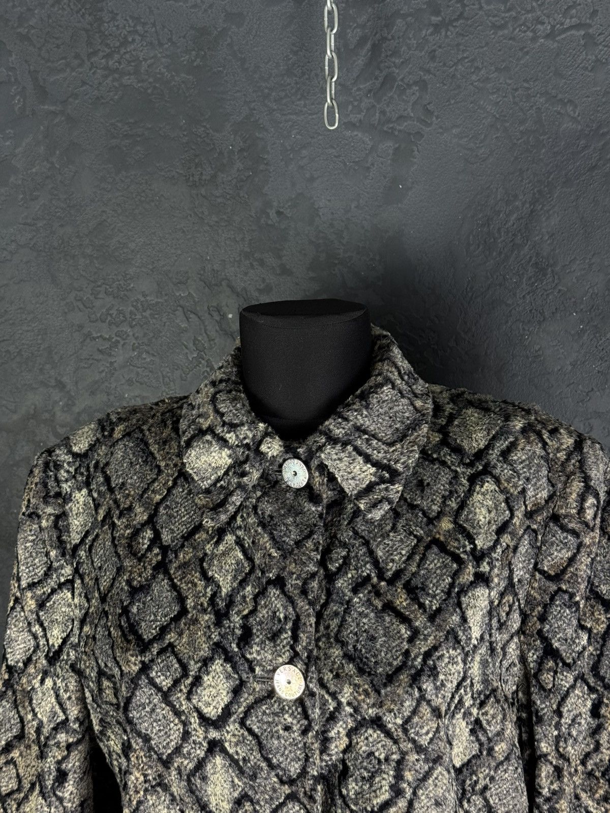 Versace Jeans Couture Versace Jeans Couture Vintage Fur Trench Coat Size L / US 10 / IT 46 - 5 Thumbnail