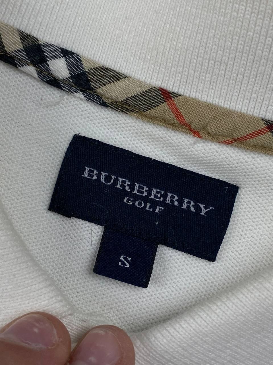 Burberry Vintage Burberry Rugby Long Sleeve Polo Shirt Men Size S Size US S / EU 44-46 / 1 - 6 Thumbnail