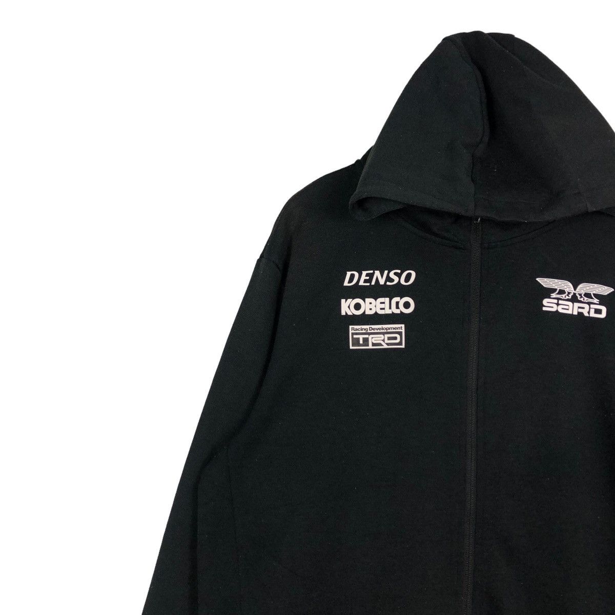 Japanese Brand 🔥Vintage Hoodie Zipper Jacket Toyota Trd Big Logo Size US L / EU 52-54 / 3 - 7 Thumbnail