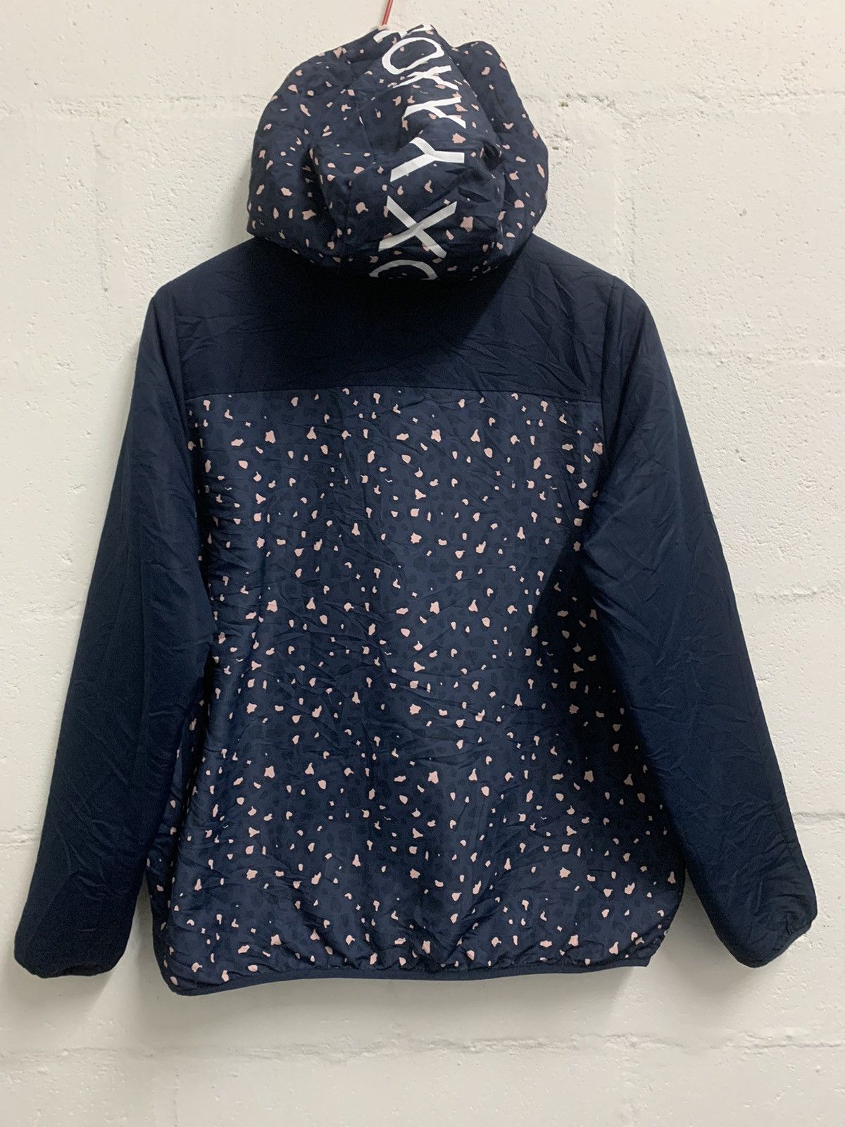 Japanese Brand Roxy Fleece Riversible Hoodie Jacket Size L / US 10 / IT 46 - 11 Thumbnail