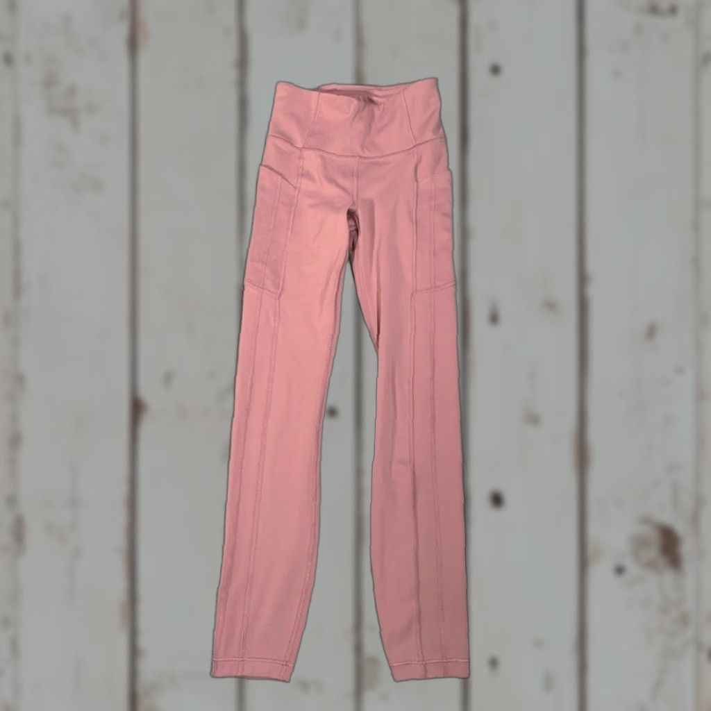 Athleta Athleta Pink Leggings 2XS 7/8 Tight Ankle Women XXS Stash Ultimate Pink Leggings XXS Size 24" / US 00 / IT 34 - 1 Thumbnail