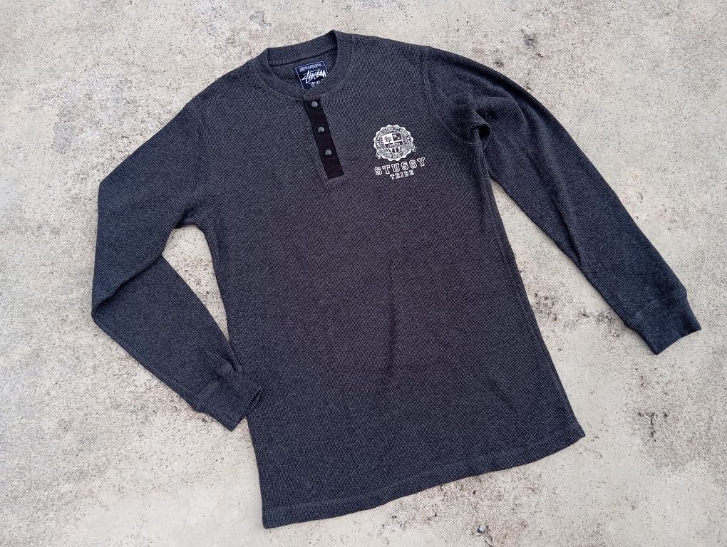 Stussy Stussy Tribe 😎 Thermal L/S Shirt 🌬️🌞 Streetwear Size US S / EU 44-46 / 1 - 2 Thumbnail