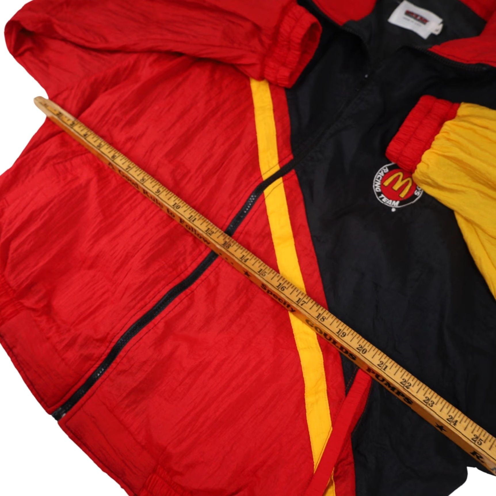 Vintage VINTAGE Race Day McDonalds Racing Windbreaker JacketXL Red Mens Size US XL / EU 56 / 4 - 7 Thumbnail