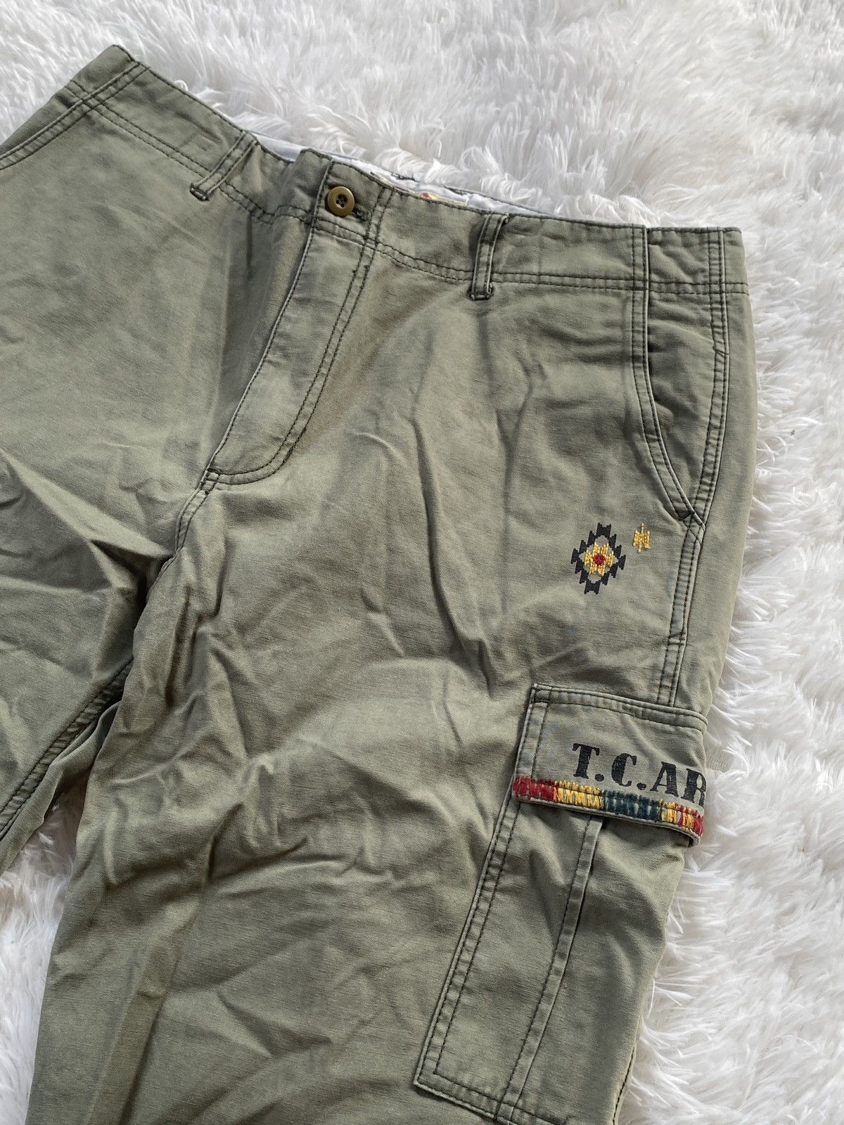 Vintage STEAL🔥TITICACA Fuente Cargo Pant rare Size US 32 / EU 48 - 9 Thumbnail