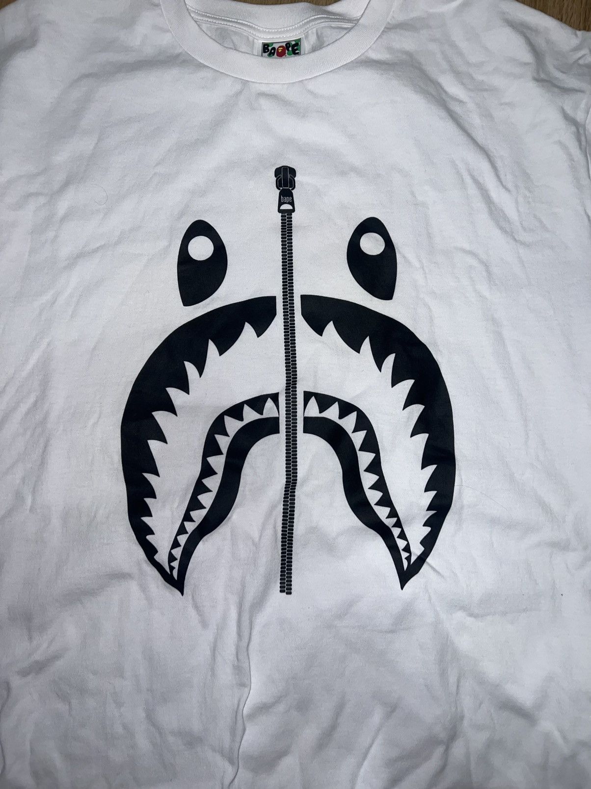 Bape Bape Shark Tee Size US XXL / EU 58 / 5 - 2 Thumbnail