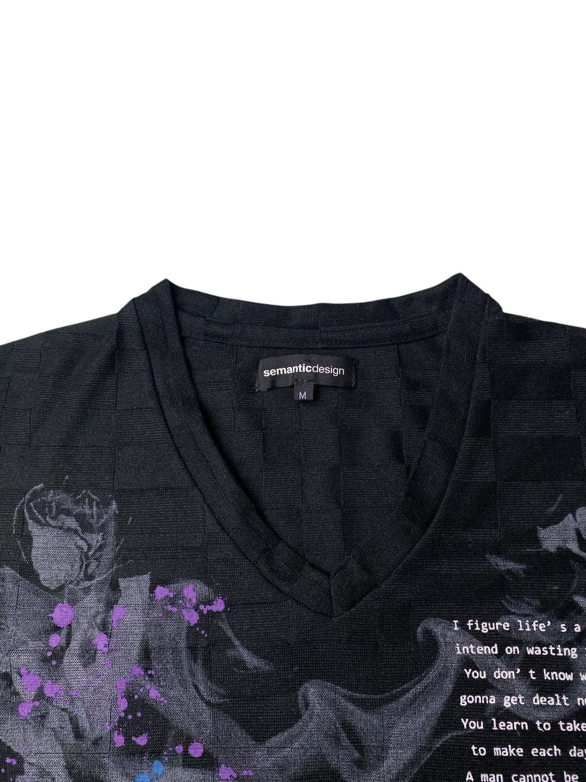 Hysteric Glamour 2000's Semantic Design Floral Poem Shirt Size US M / EU 48-50 / 2 - 5 Thumbnail