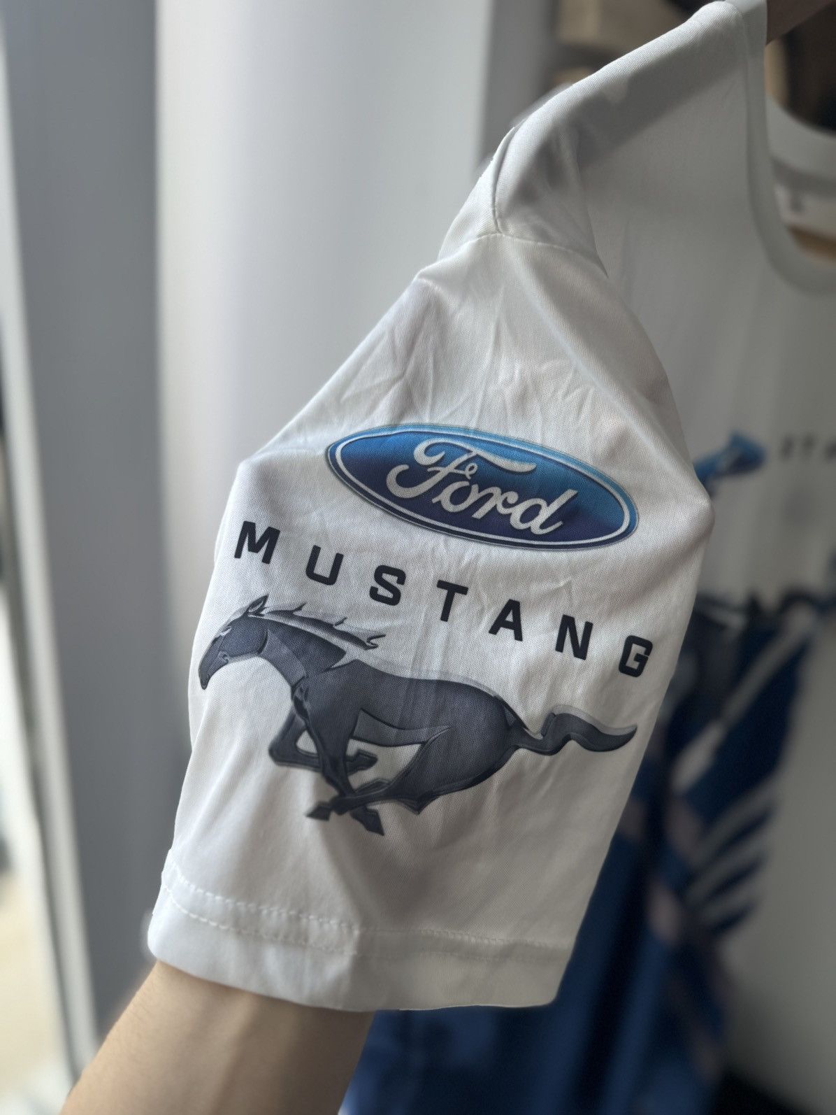 Mustang Ford Mustang Jersey Vintage Size US L / EU 52-54 / 3 - 3 Thumbnail