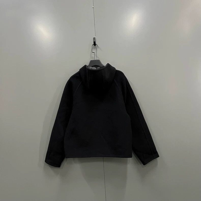 Givenchy Givenchy Size44 Wool Silk Hooded Knit Jacket Size US M / EU 48-50 / 2 - 2 Thumbnail