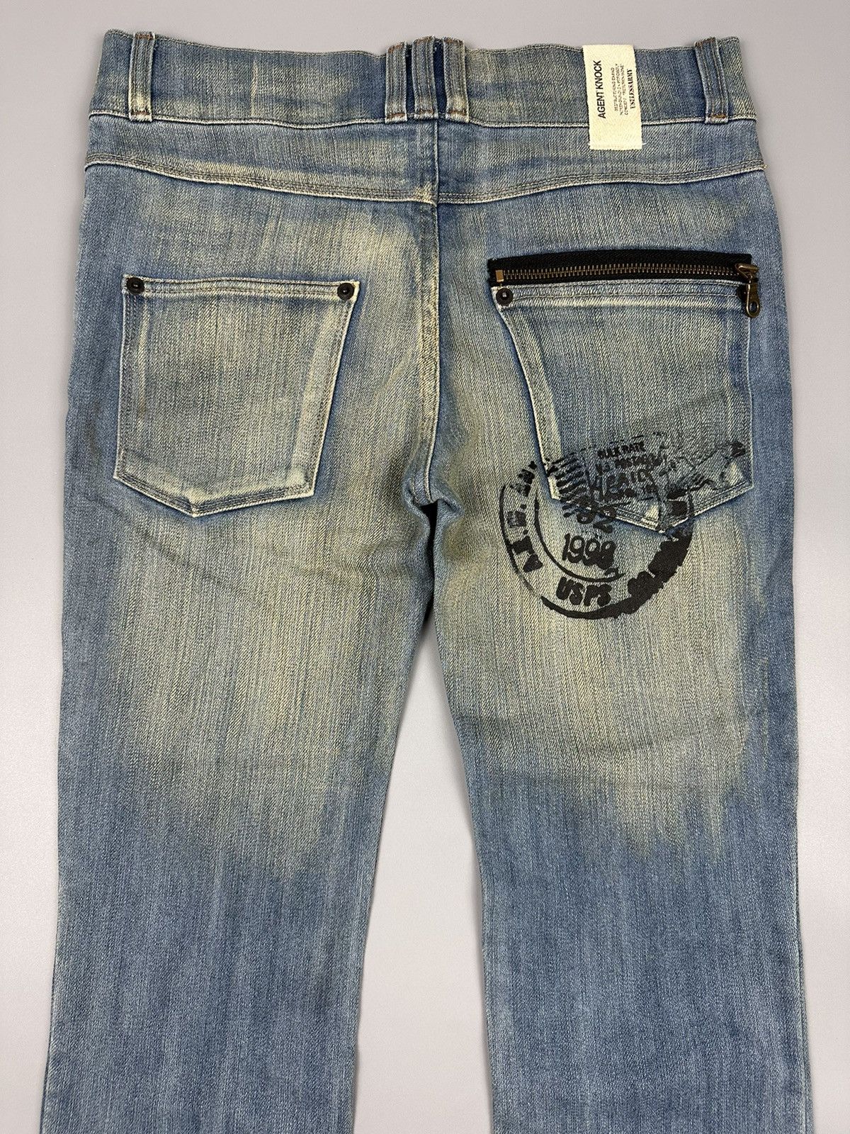 Japanese Brand × Seditionaries 🔥Sexy Sick🔥Agent Knock “Useless Army” Nude Girls Denim Size US 30 / EU 46 - 6 Thumbnail