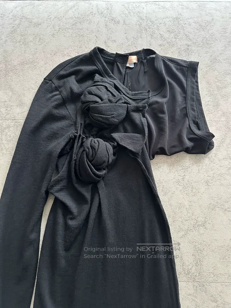 Comme des Garcons Comme Des Garcons Knot Decoration Deconstructs Asymmetric Size M / US 6-8 / IT 42-44 - 5 Thumbnail