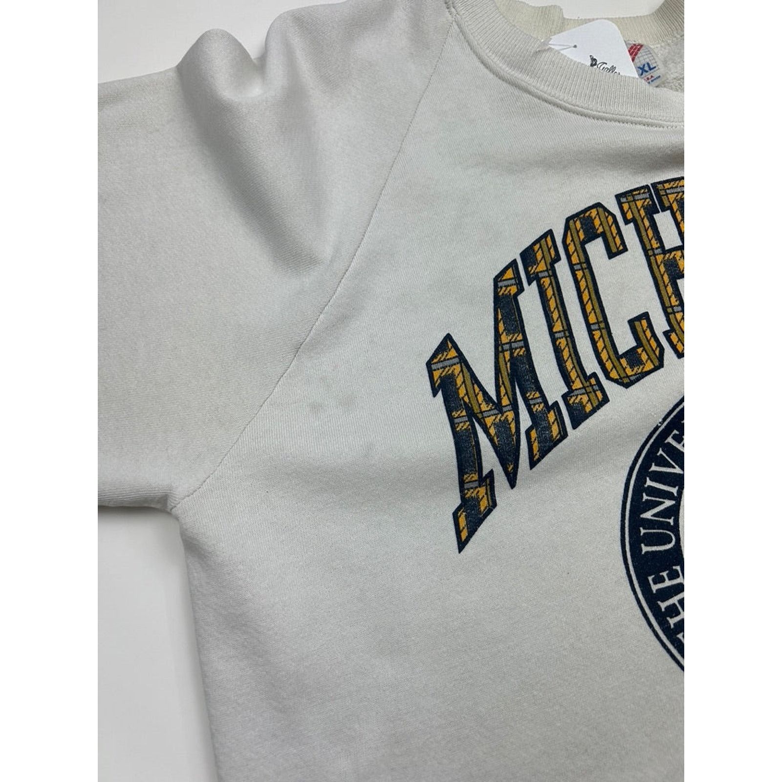 NCAA Vintage 80s/90s Michigan Wolverines Sweatshirt Size XL Size US XL / EU 56 / 4 - 6 Thumbnail